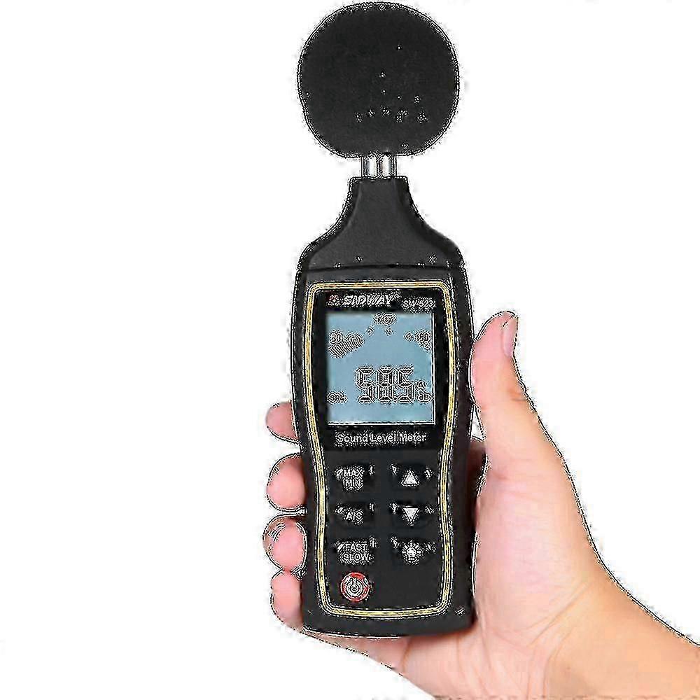 High Accuracy Digital Sound Level Meter with A C Weighting and Automatic Shifting Function