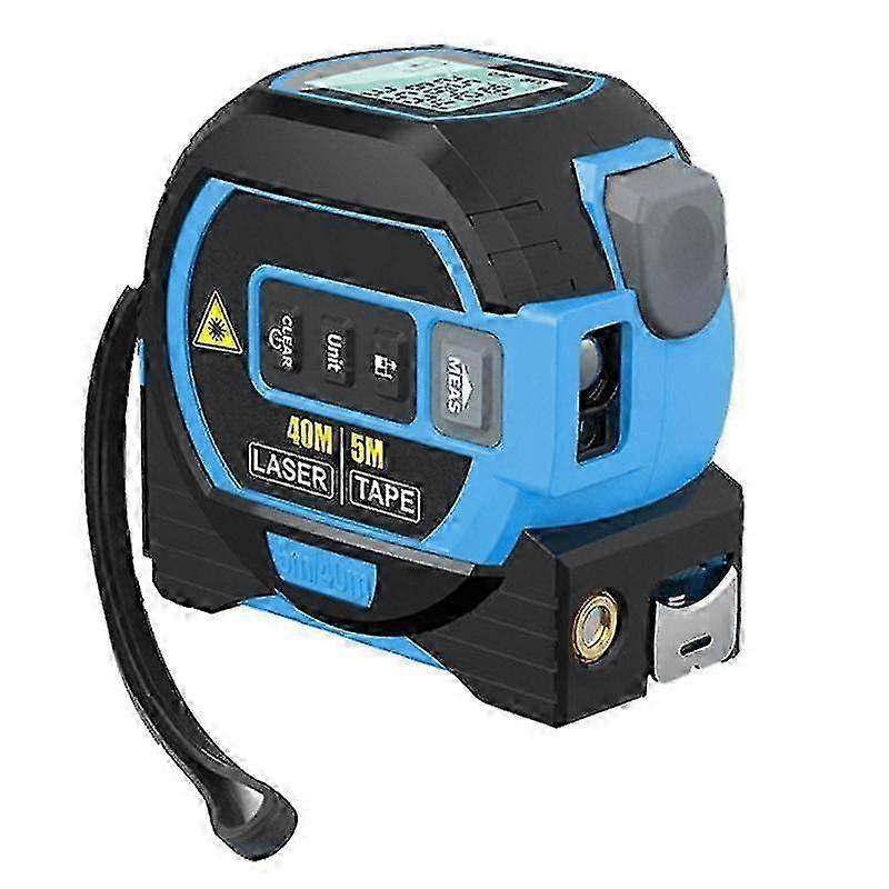 3-in-1 Digital Display Tape Measure Self-locking Portable Accurate Rangefinder for Various Uses
