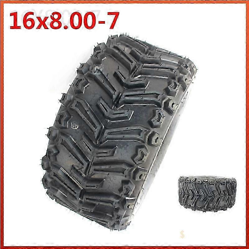 High Performance Tires 16X8-7 for ATV, 7 Inch Auto Parts, Durable Road Tires