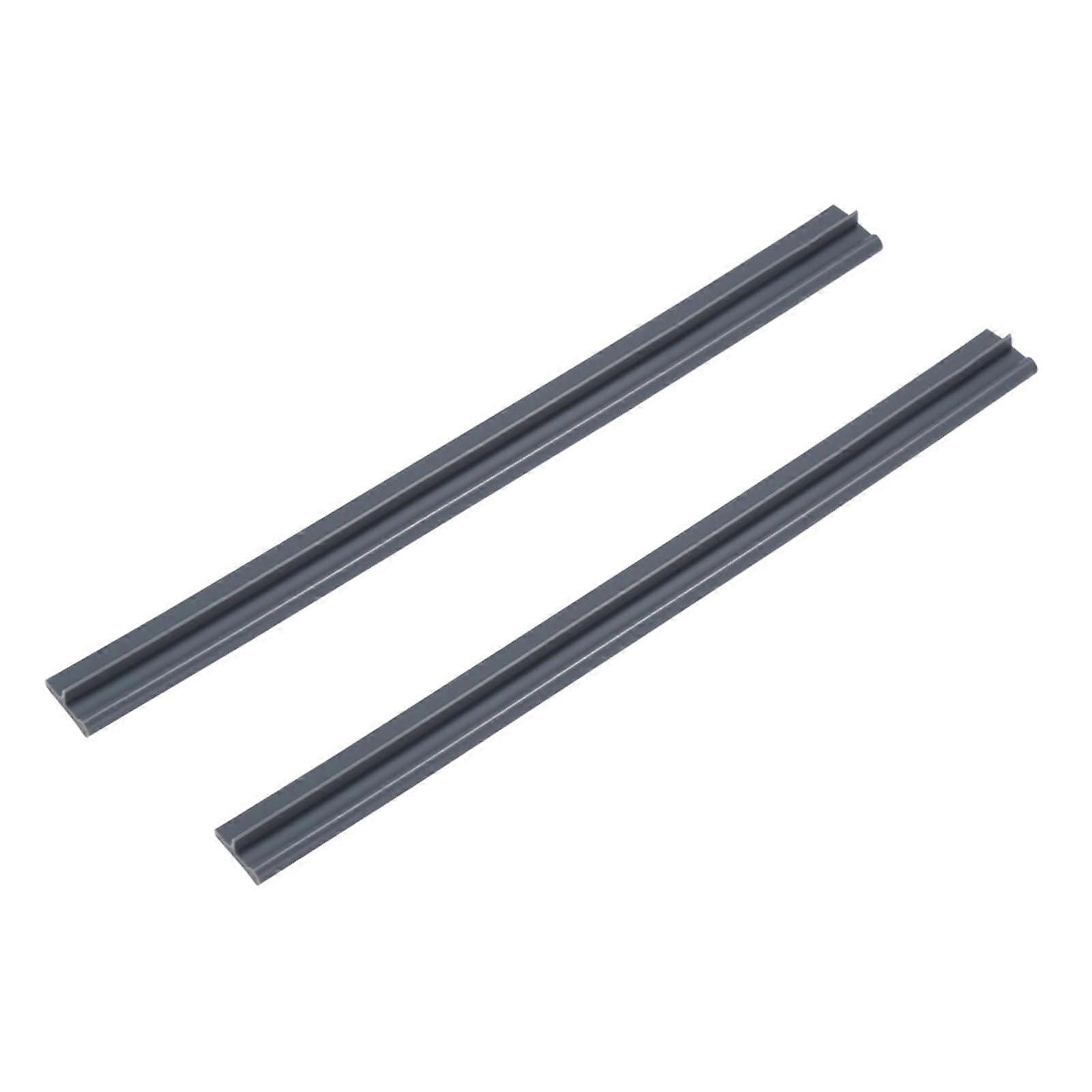 Rubber Window Scraper Glass Squeegee For K+Archer Accurate Spotless 8in Rubber Blade, Stainless Handle, Fits K+Archer