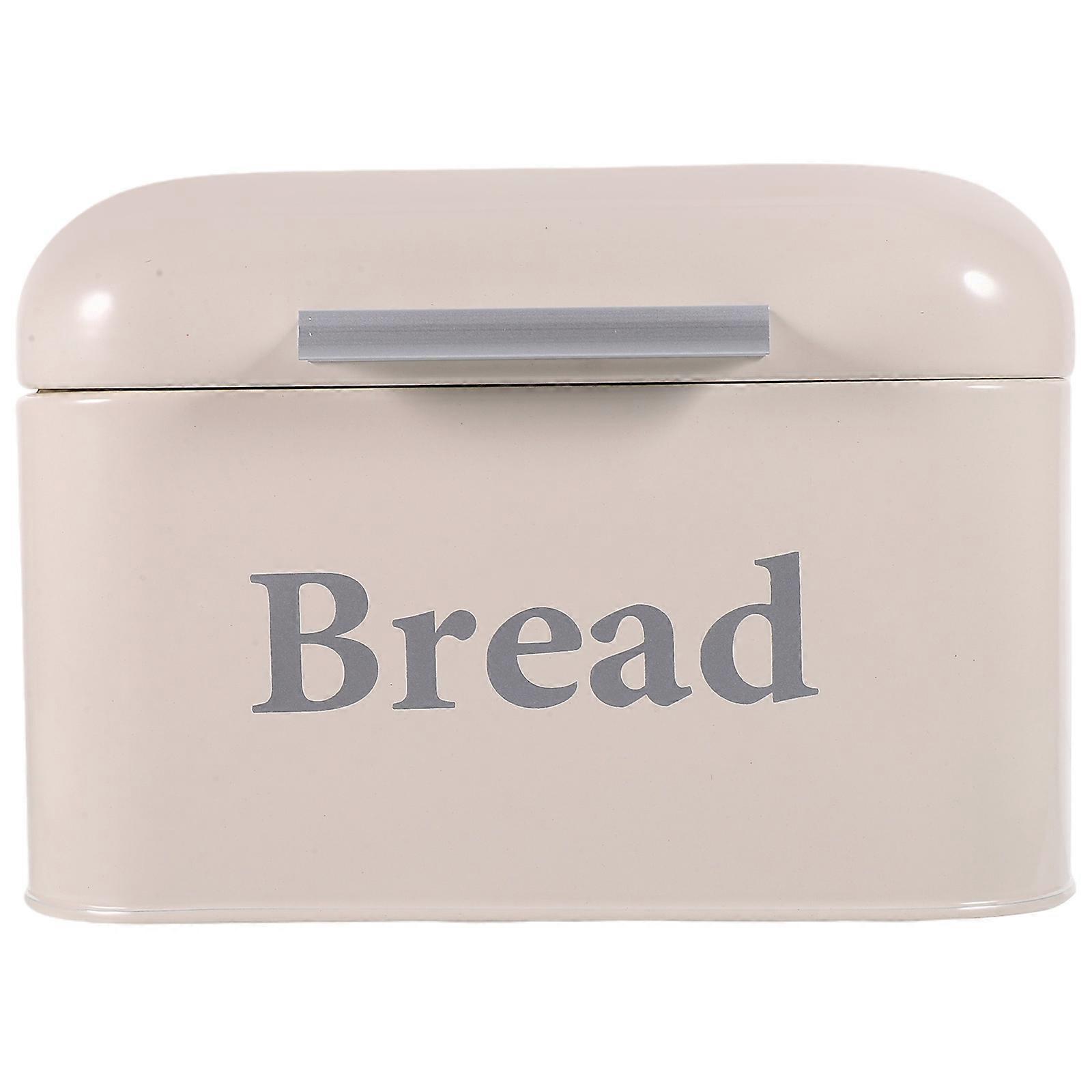 Snack Box with Compartments Iron Material Home Use Lid Design 19.8X19.8X14.5CM Organizing Items 1Pcs