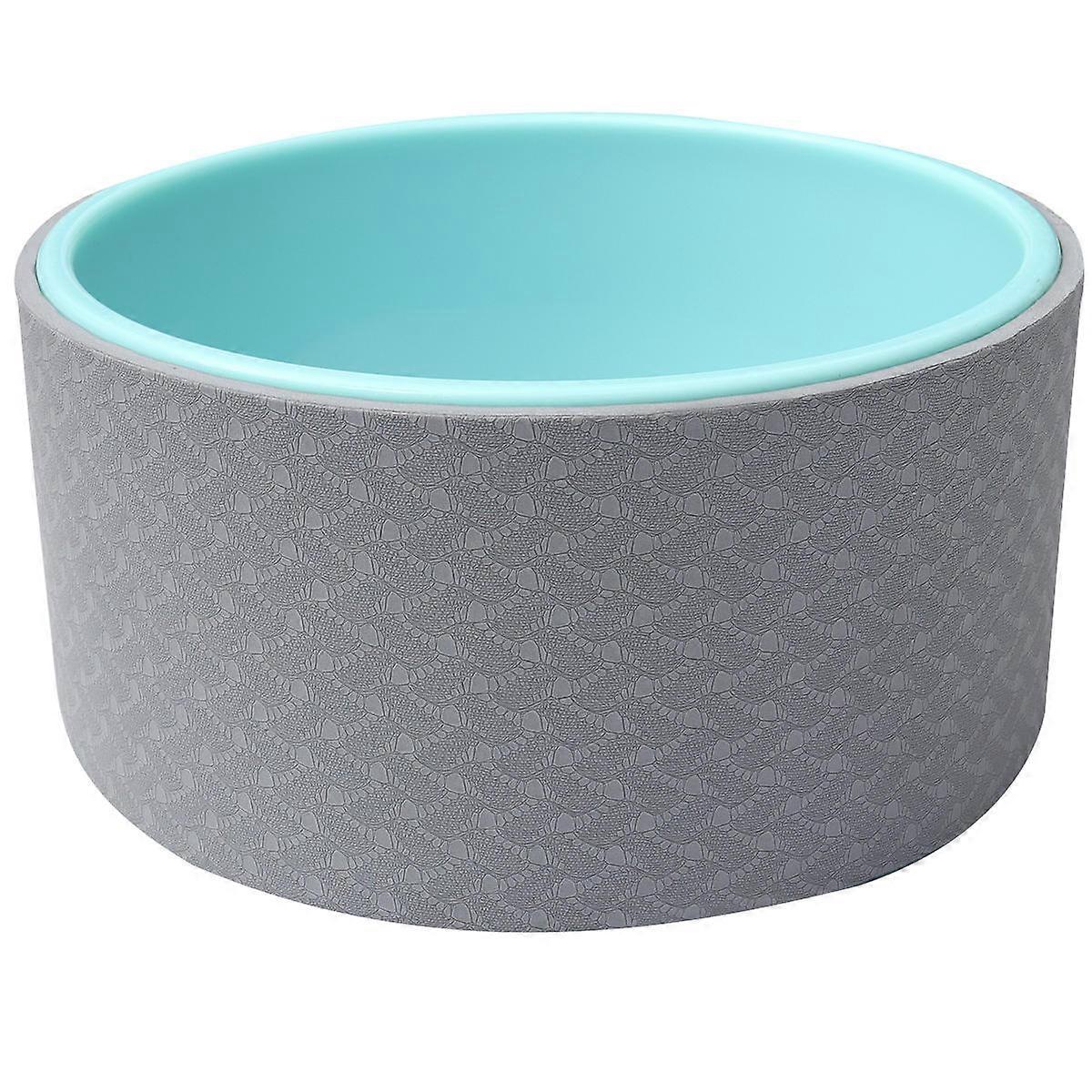 Exercise Wheel Yoga Training Tool Home Workout Blue 26.5X13CM 1Pcs