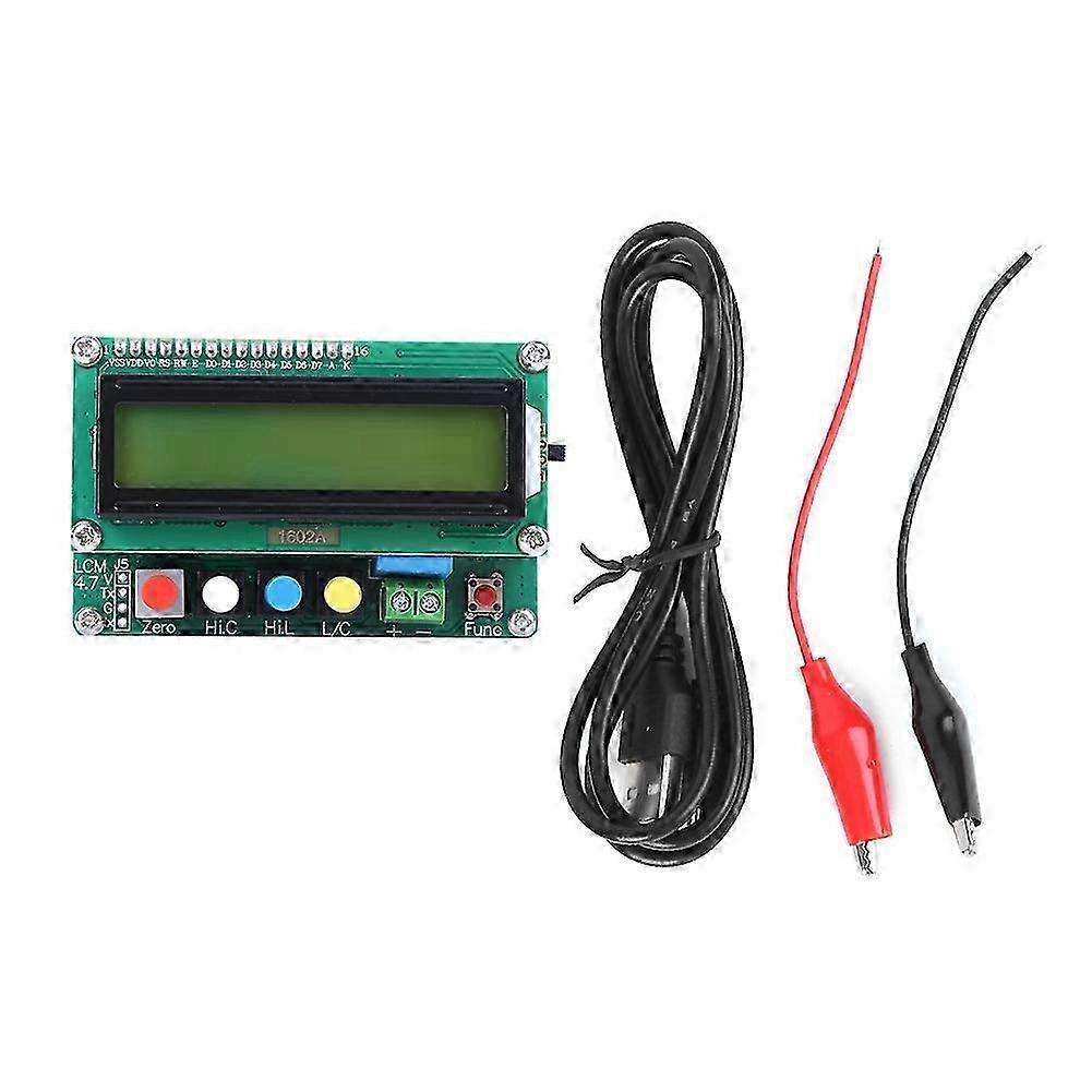 LC-100-A Capacitance Meter Digital High Accuracy Electronic Components Mini USB Interface