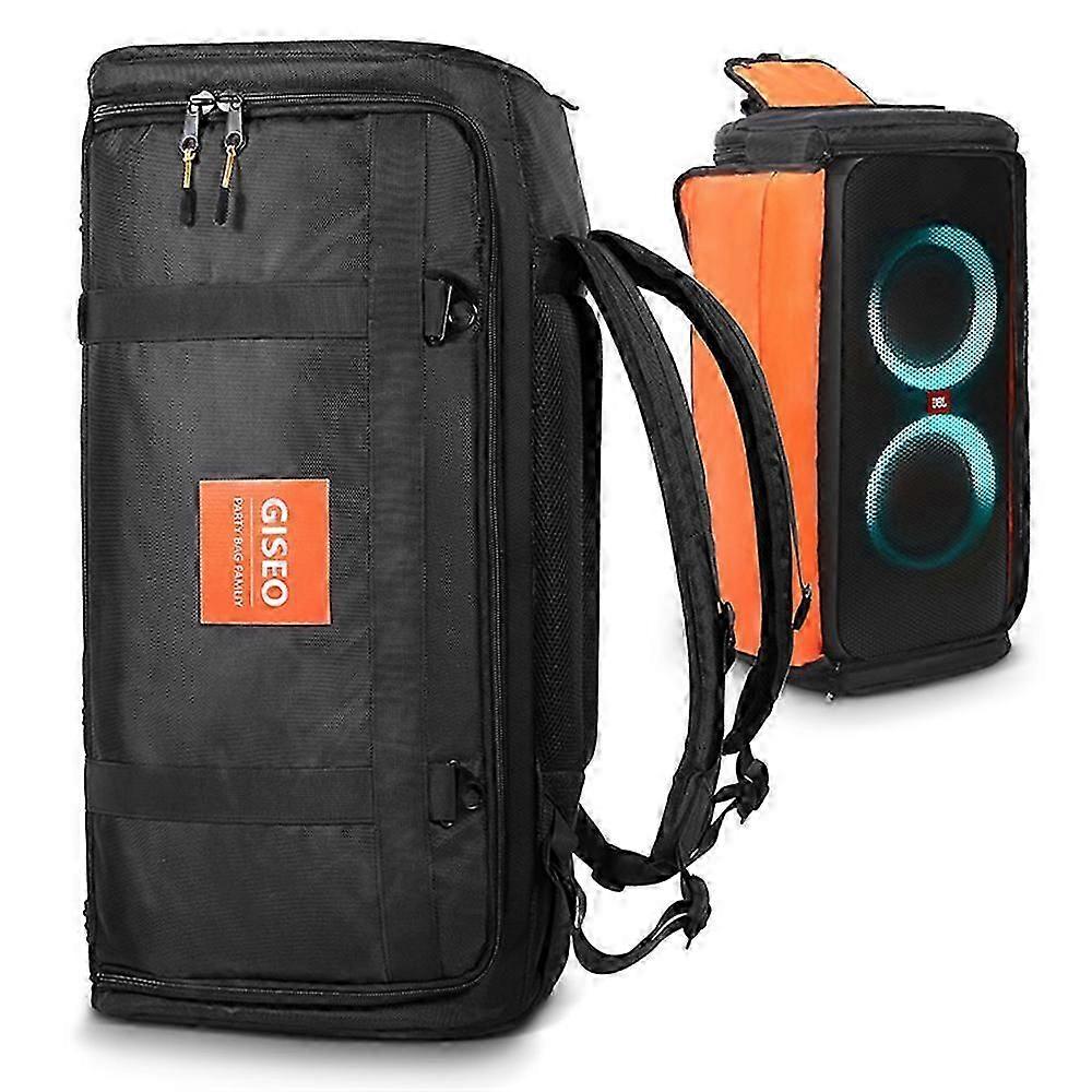 Rugged Tote Backpack For Jbl Partybox 310 Bluetooth Speaker Travel Carrying Bag