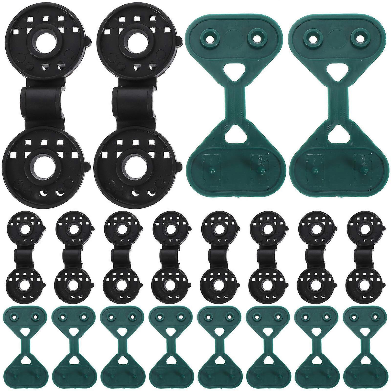 Fixed Clips Garden Mesh Netting Clips Pe Material Preventing Collapse Outdoor Fixing 20Set