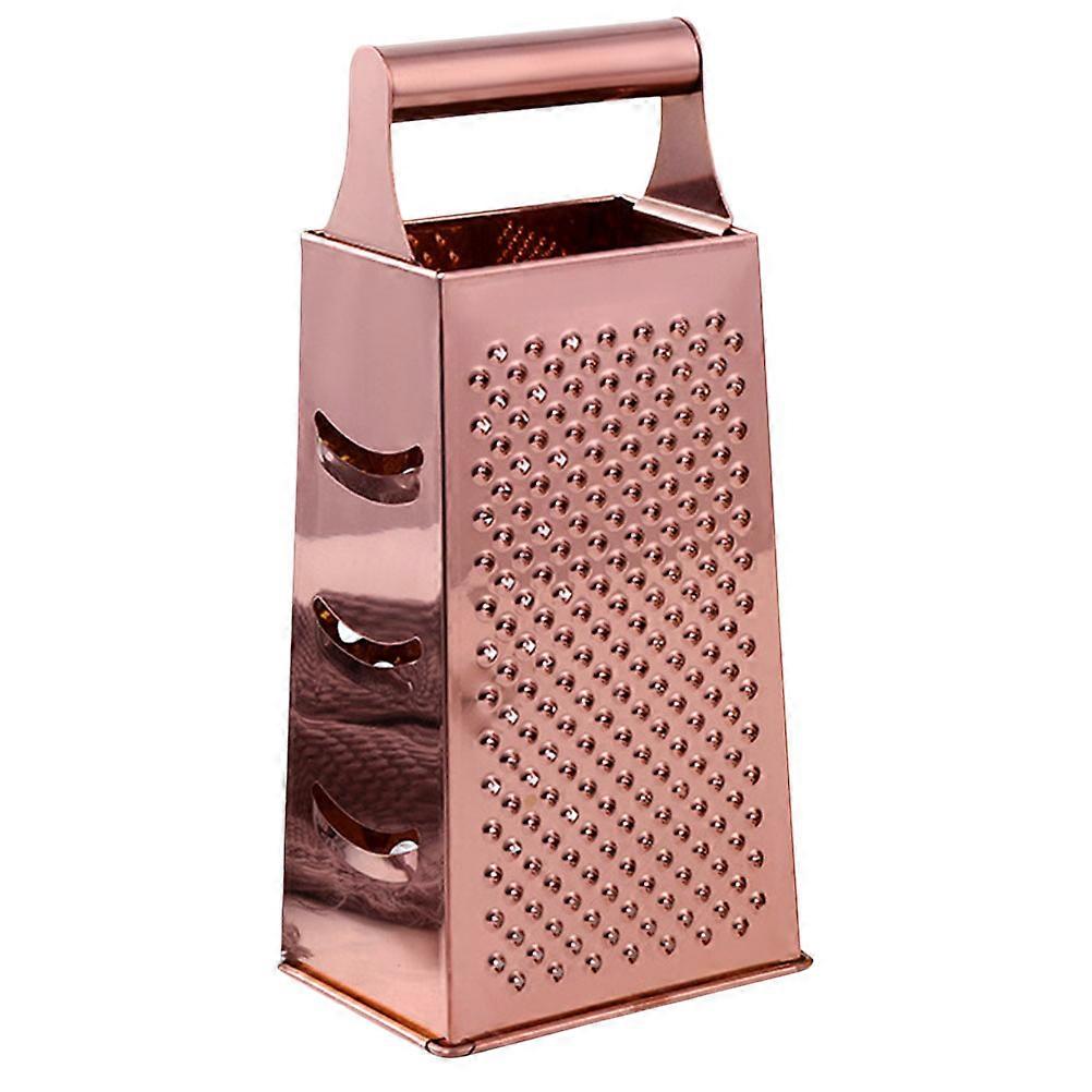 Handle Cheese Shredder Multi Functional Kitchen Tool Round Handle Stainless Steel 1Pack