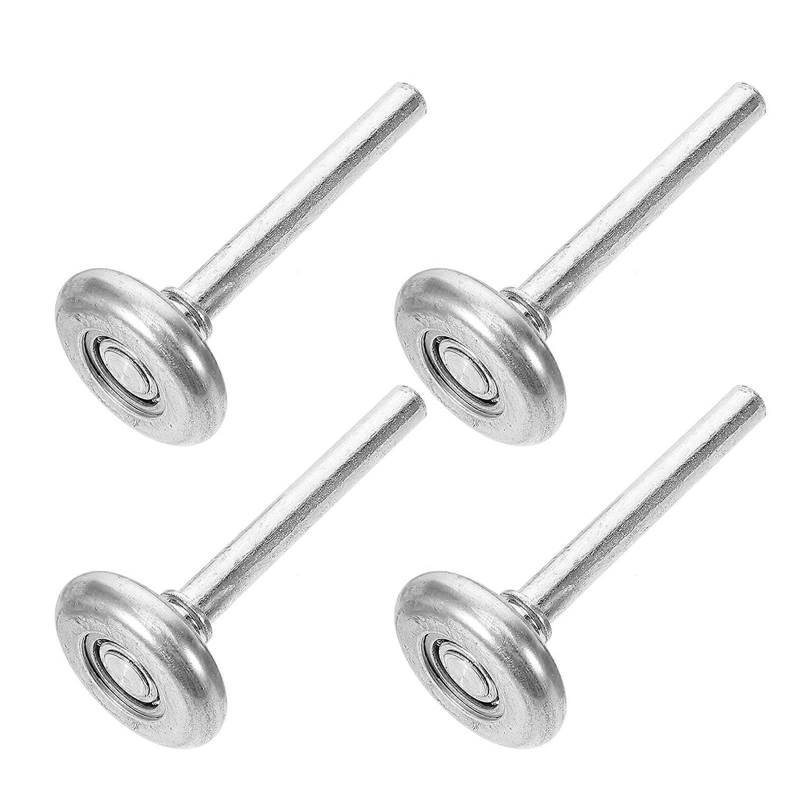 4pcs Replacement Garage Door Rollers, Quiet & Smooth Operation Wheels, Durable Lightweight Hardware for , Easy Installation