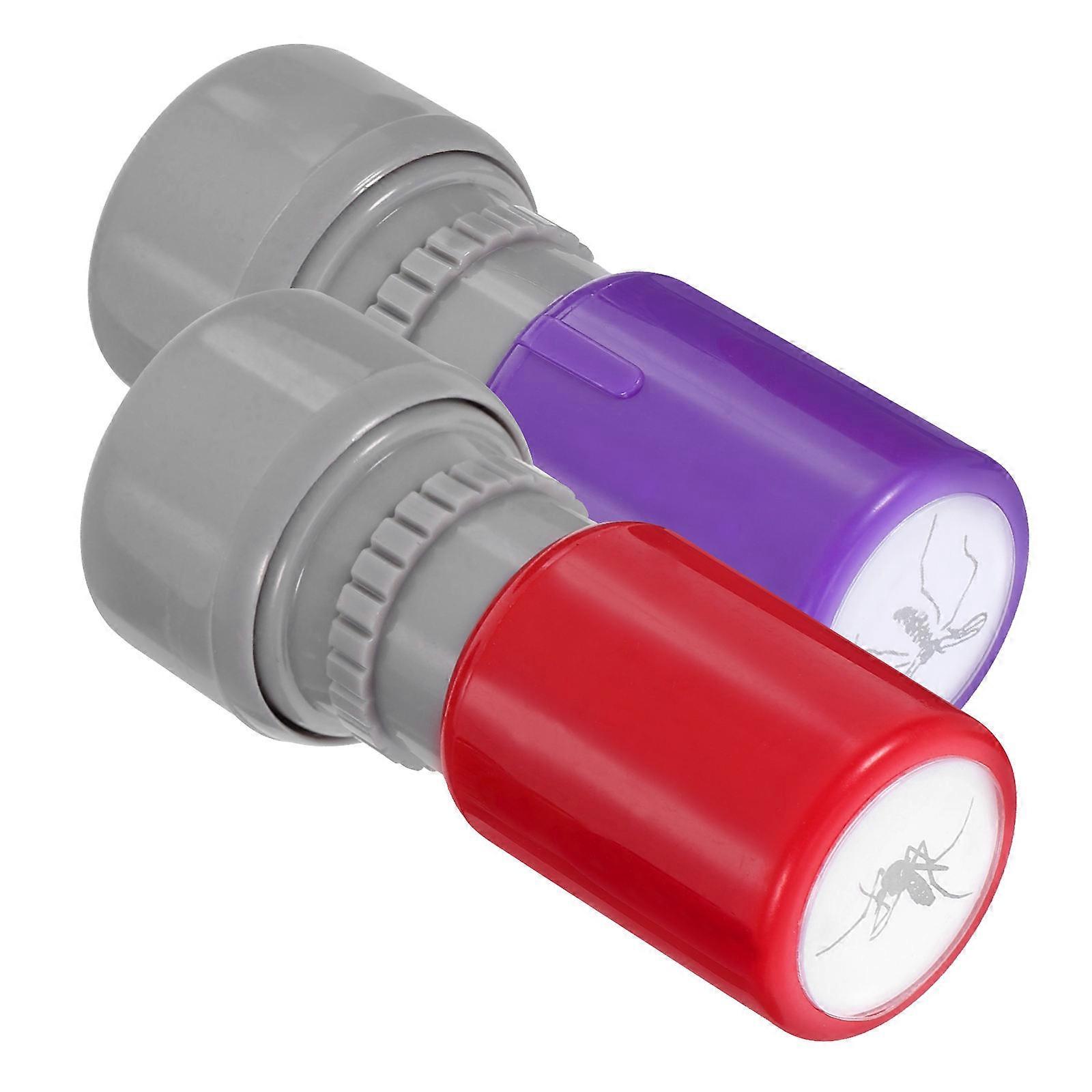 Funny Mosquito Prank Stamp 2PCS Portable Self Inking Trick Accessory for April Fools, Parties & Carnivals Safe & Practical Material