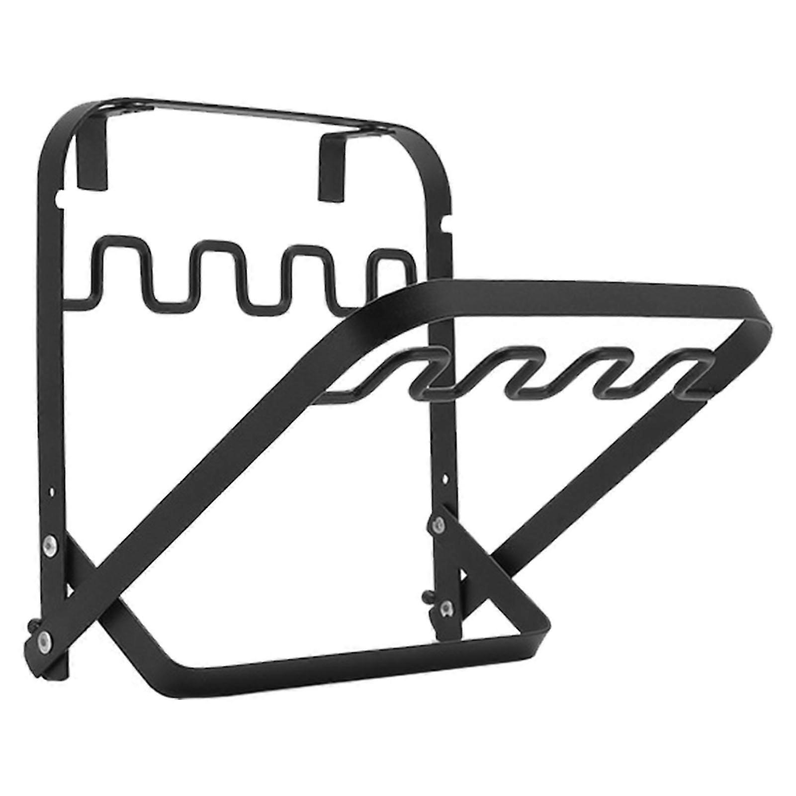 Foldable Trash Bag Stand Portable Extra Wide Thick Iron Garbage Bag Stand for Outdoor