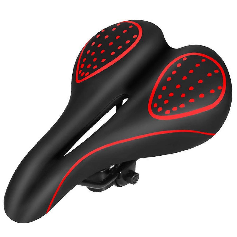 Saddle Bicycle Bike Seat Pad Reduce Friction Comfortable PU 27x17.5x8cm 1Pack
