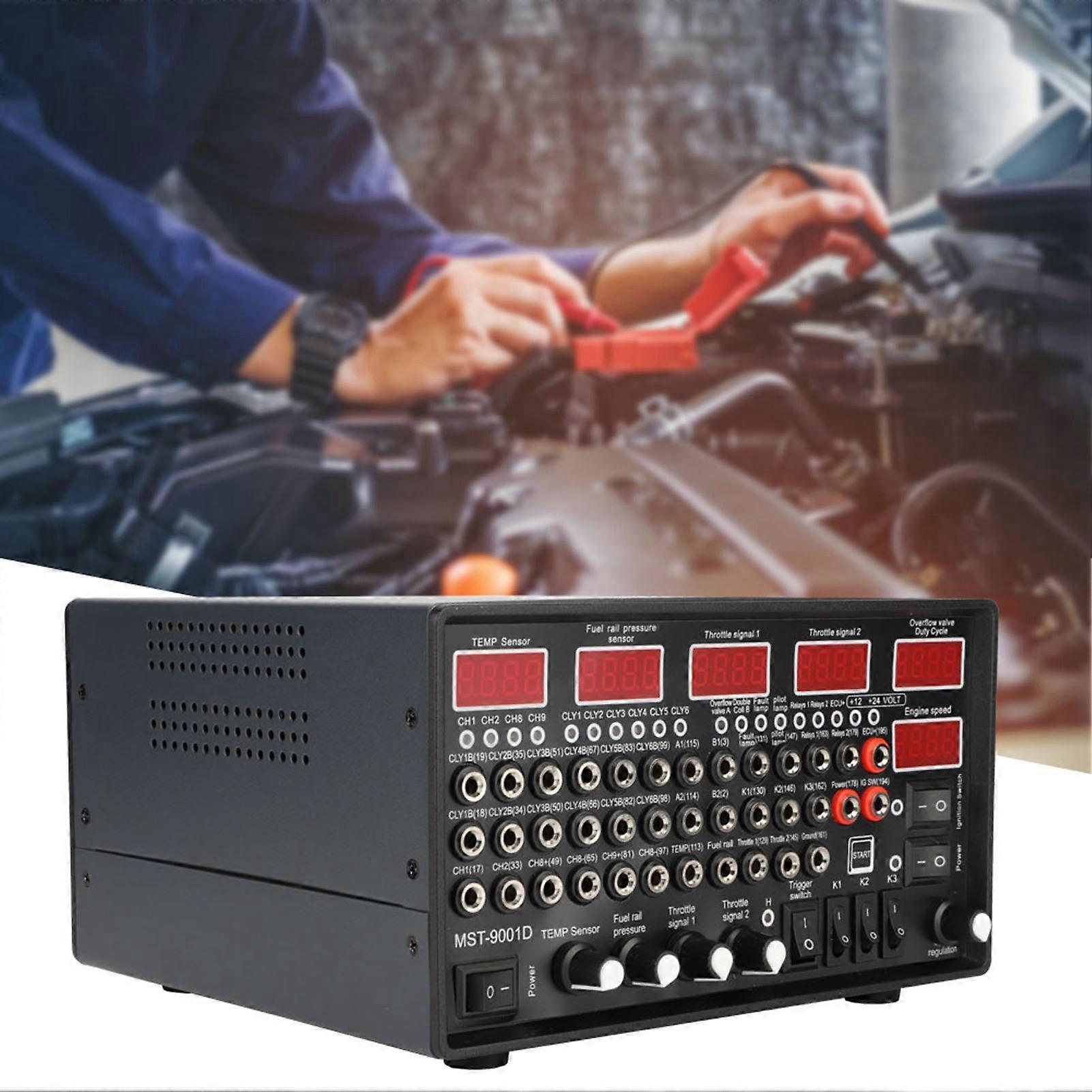 Diesel Engine ECU Signal Simulator and Testing Bench for Automobile Maintenance