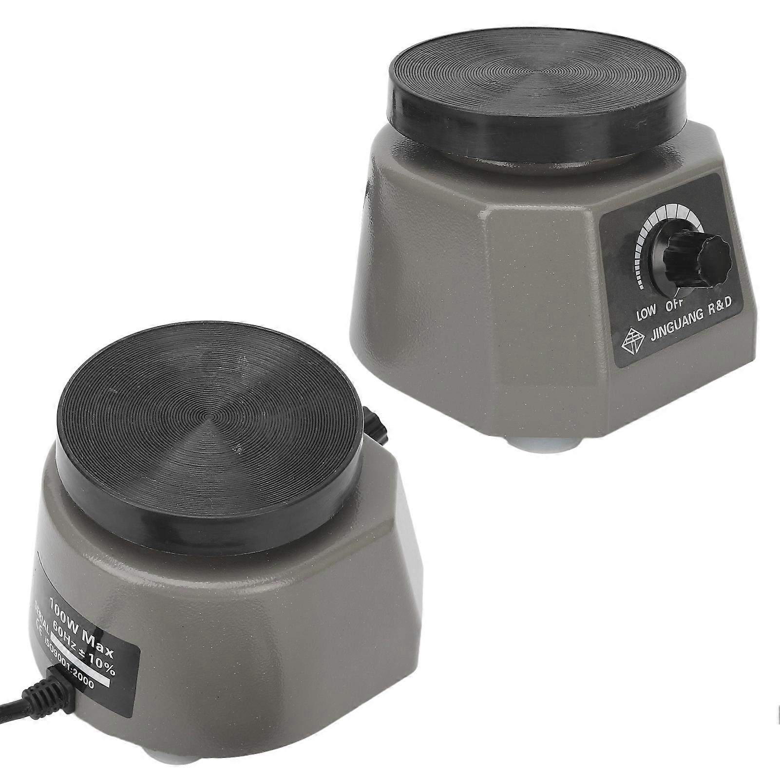 牙科实验室振动器振动器圆板速度调节牙膏振荡器振动器欧盟插头 220V