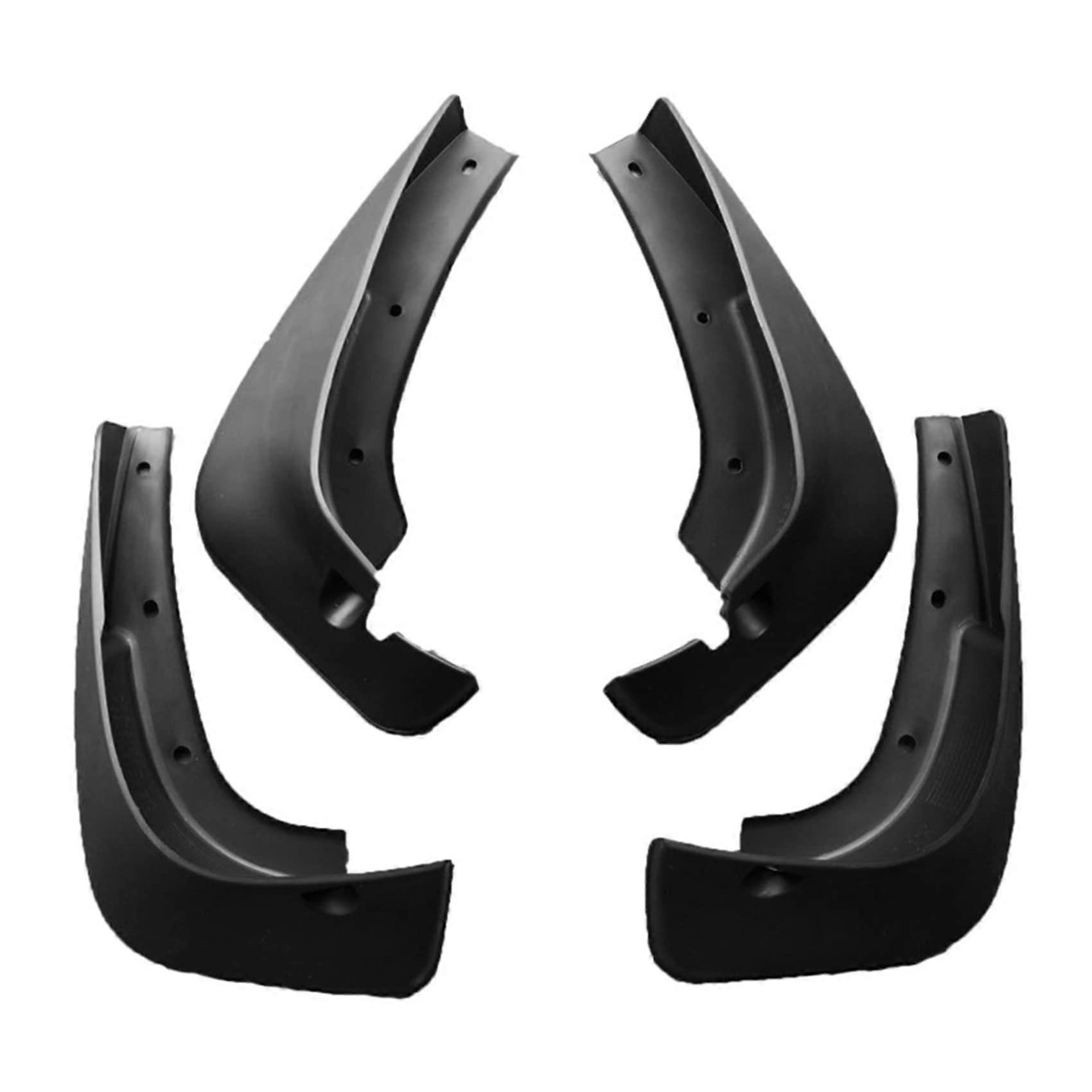 4Piece Mud Flaps Kit for Toyota Highlander 20032006, Front Rear Fender Protection