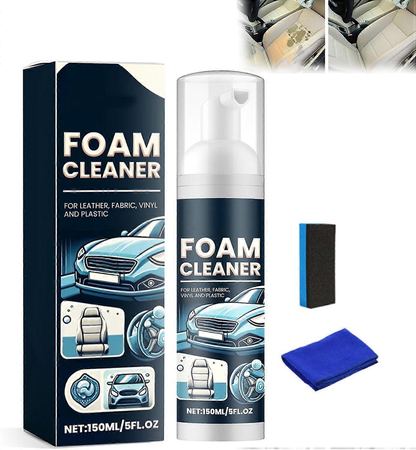 Multifunction Car Interior Foam Cleaner Multi-Purpose Spray Upholstery Leather Decontamination All-Purpose Cleaner