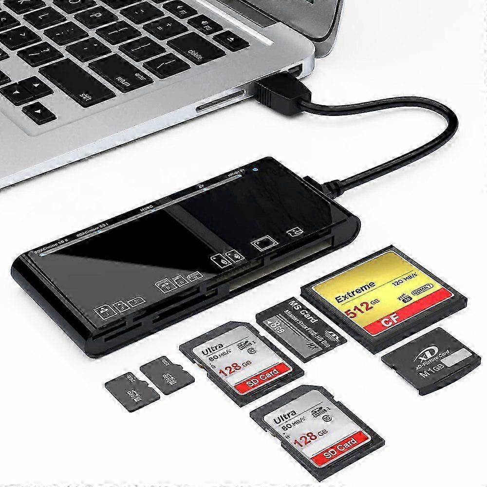 memory card reader memory card readers mobile phone card reader 7-in-1 function data storage