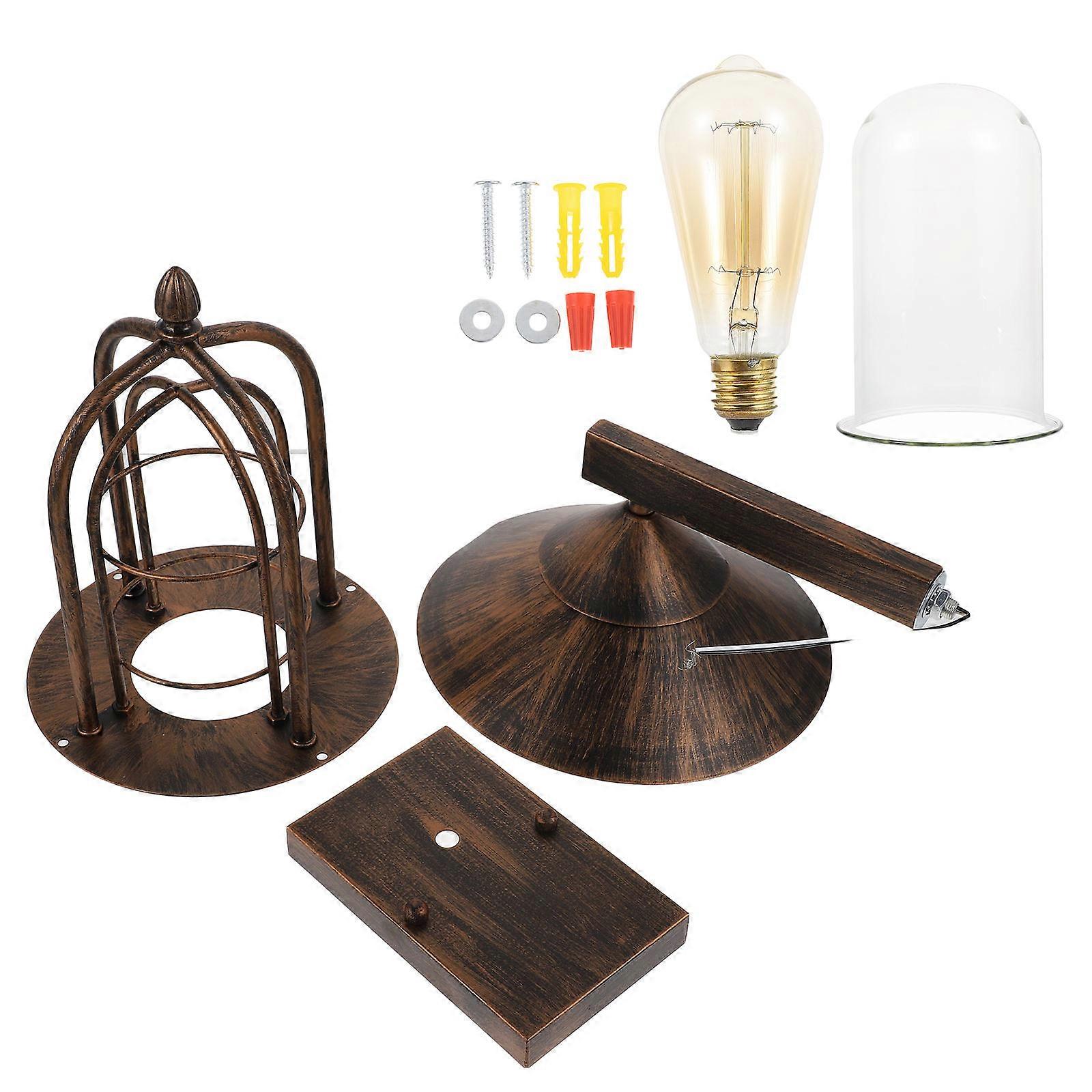 Creative Wall Light Pendant Wall Light Outdoor Lighting Energy-saving Nordic Style Hotel Lighting 24x19x16cm 1Set