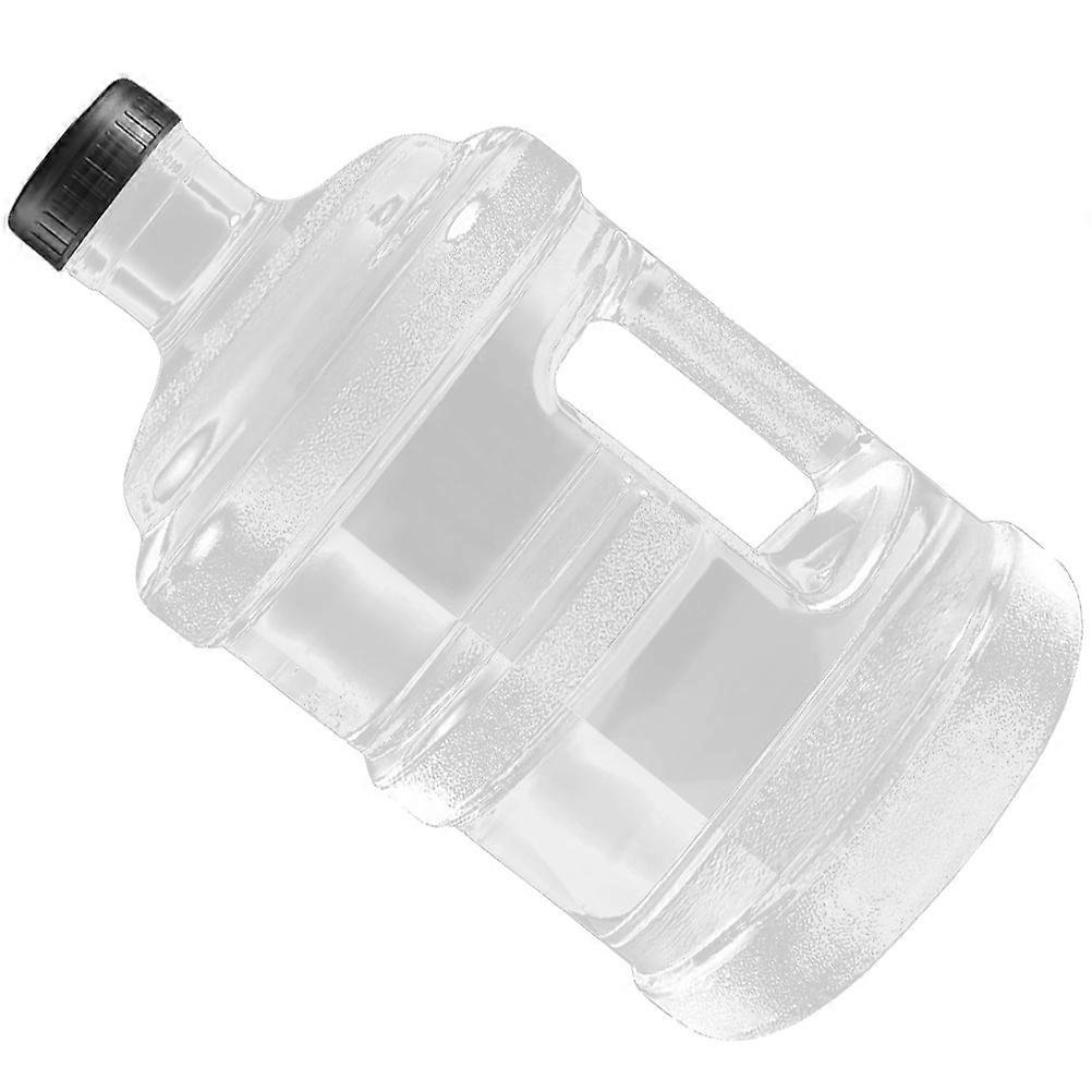 Thickened Transparent Water Storage Bucket with Strong Handle, Large Mouth Mineral Water Jug for Camping, Hiking, Outdoor Activities, Home and Travel