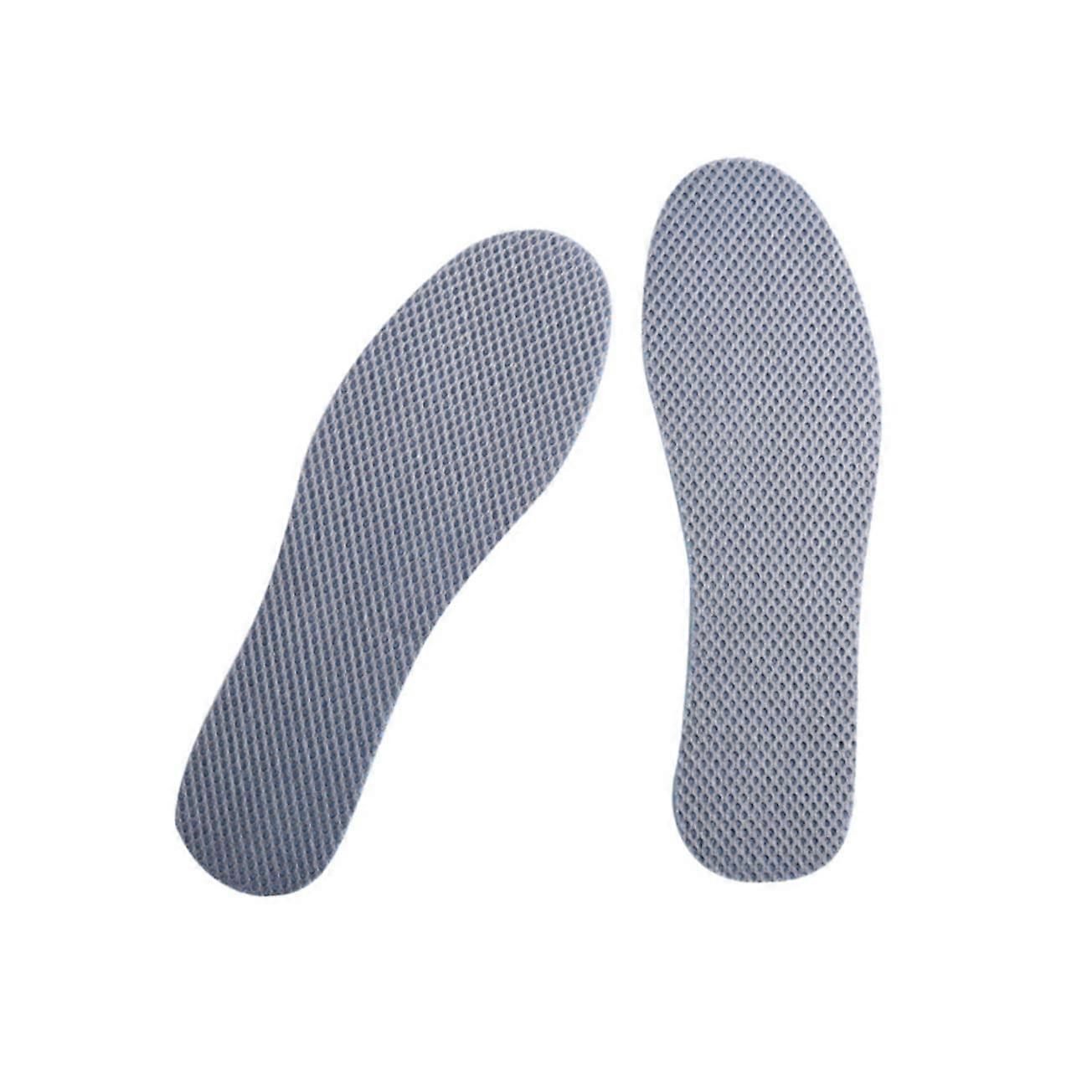 Memory Foam Insoles for Men, 4 Pairs Foot Pads, Sponge Shoe Filler, Supination Sole Heel Cushion Size 42