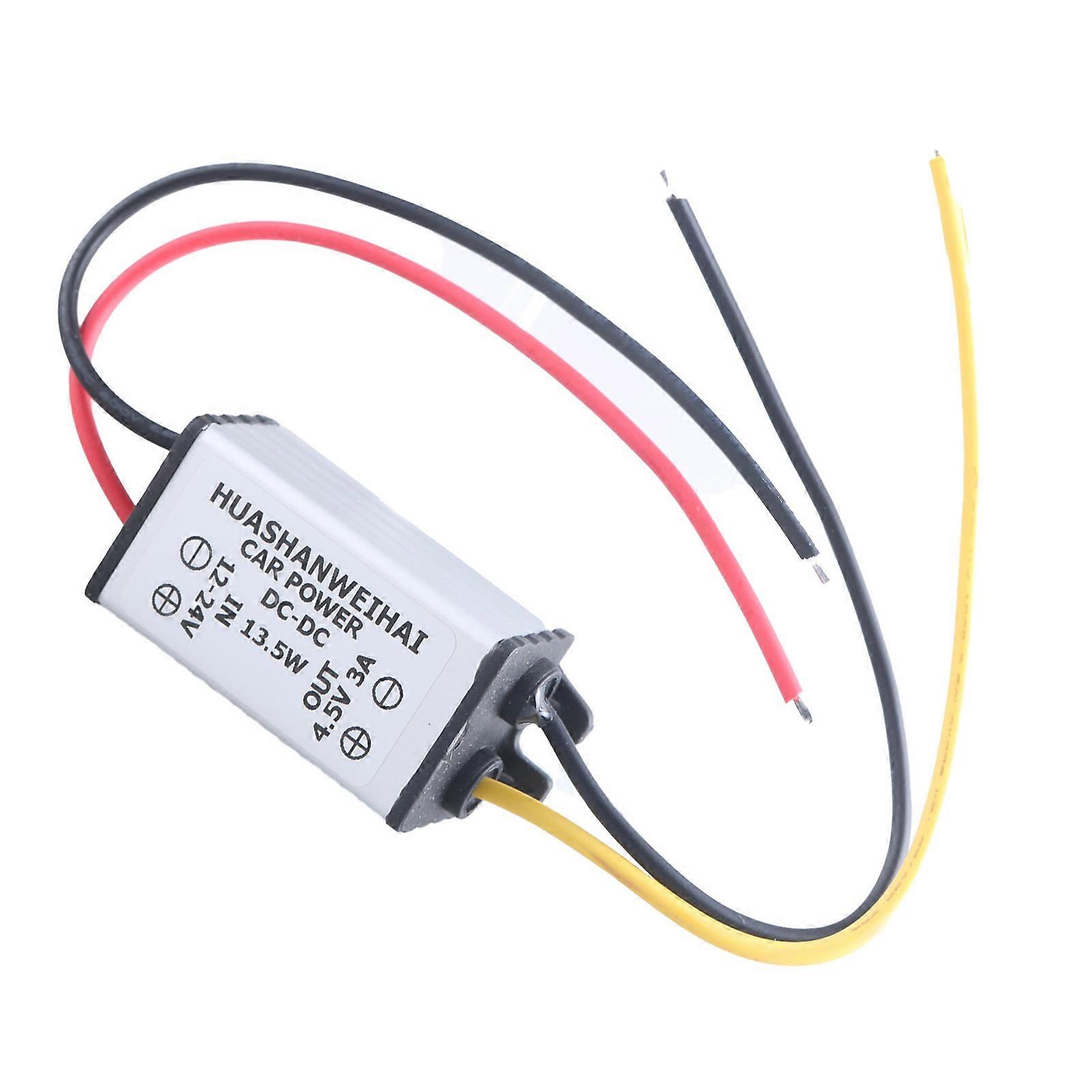 Buckk Converters 12V 24V to 4.5V 3A Reduces Voltages Regulator Automatic Buckk Step Down Powers Module Multicolor