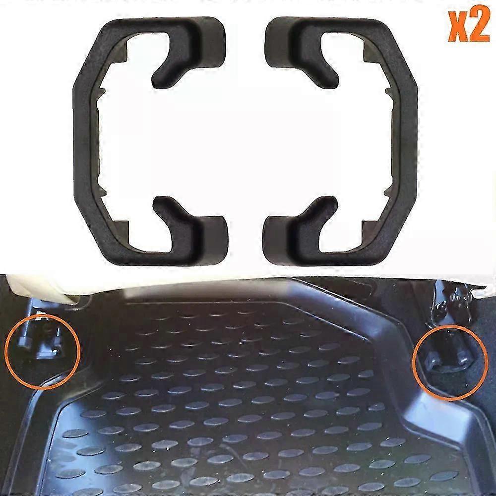2x Fit For Renault Fluence Megane II III Scenic II Grand Scenic III Auto Seat Slide Clip Sliding Rail Blanking Cap Cover NEW