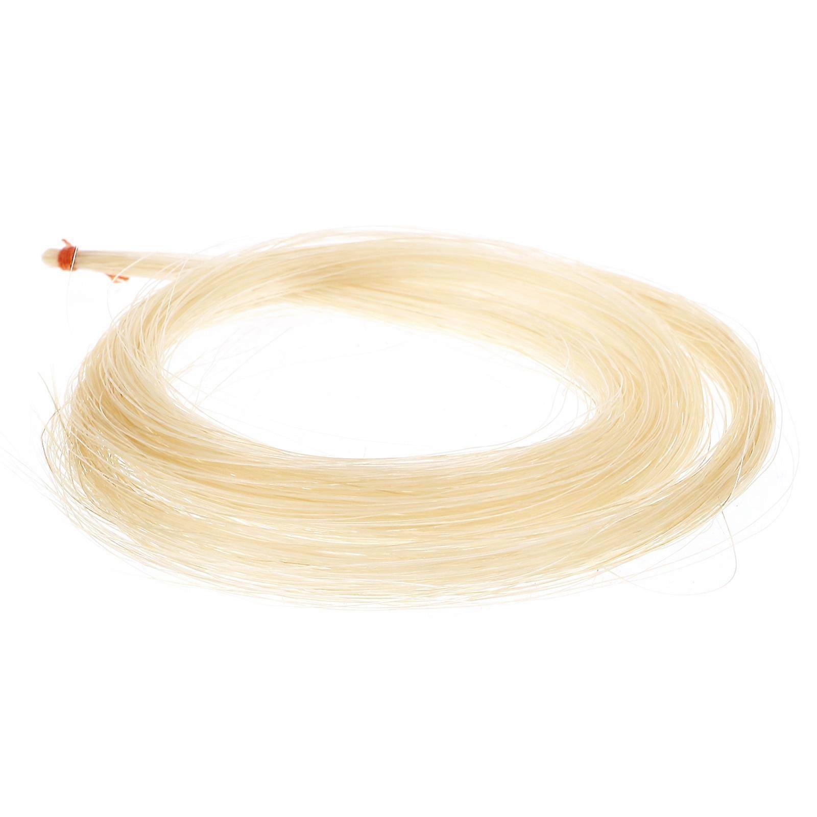 Professional Violin Bow Hair Replacement Horsehair for Music .50X0.50X0.10CM Enhanced String Friction 1Pcs