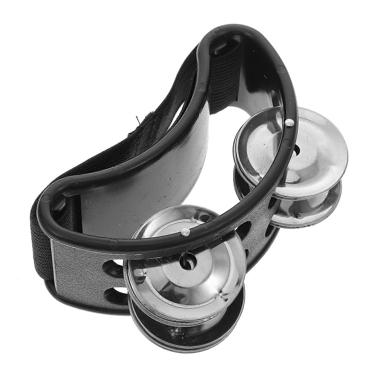 Rhythm Development Foot Shaker Children Toy Tambourine Performance 10x4x6cm Alloy Style 1Pcs