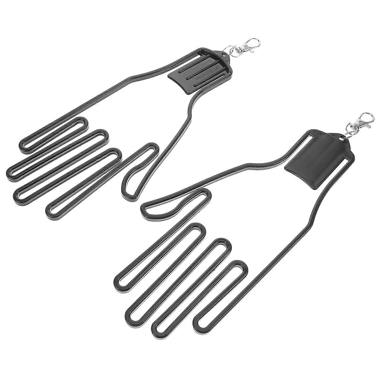 Golf Glove Holder Plastic Support Frames for Quick-Dry Gloves 2Pcs Set