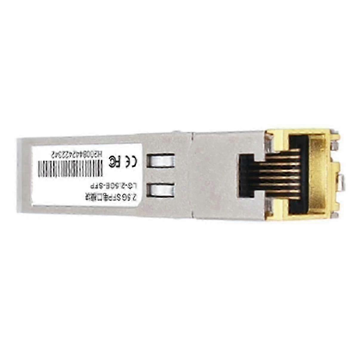 2.5G SFP Module 2500M Optical Port Turn to RJ45 Ethernet Port Gigabit 1000M Transceiver Module 100 Meters Transmission SZRH A-W