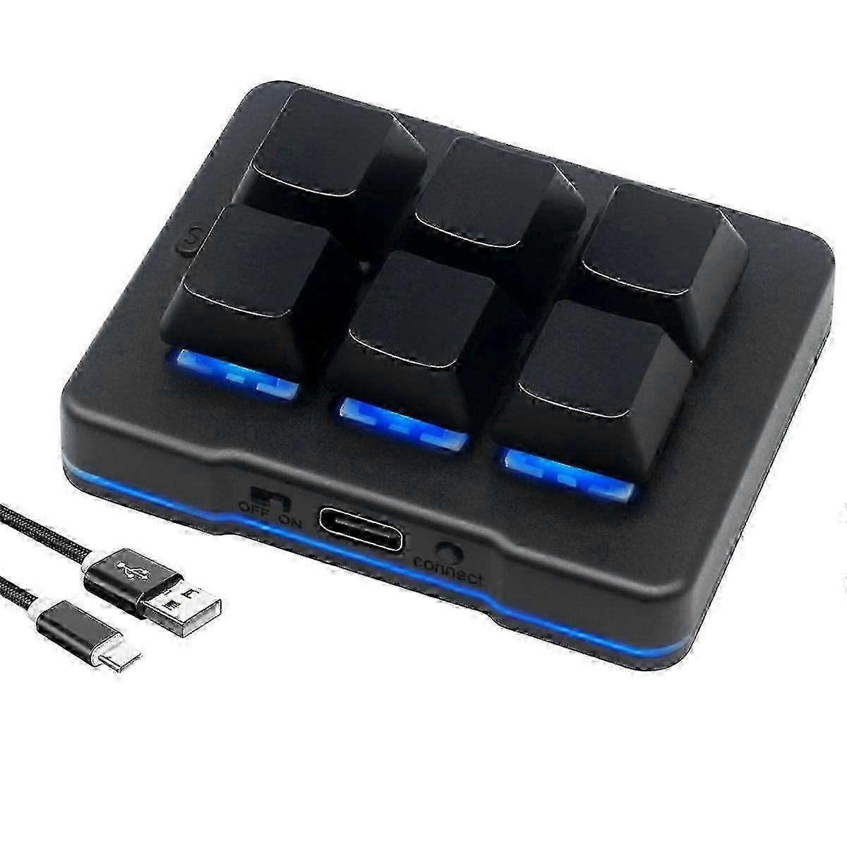 2025 new style high quality Key Mini Keypad Wireless Usb Gaming Keyboard Macro