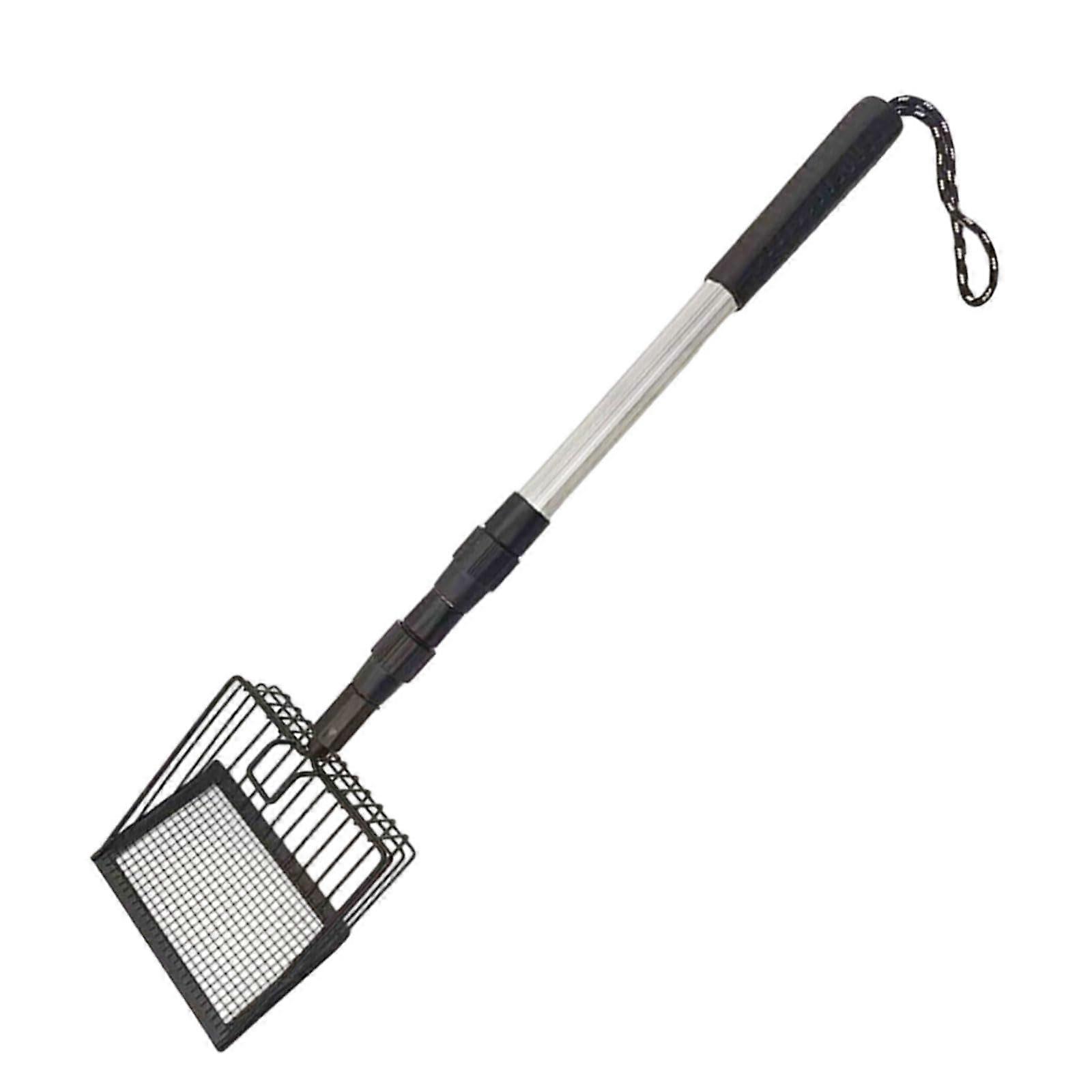 Retractable cat litter scoop, flexible ergonomic handle, sieve, efficient Ref: 4321