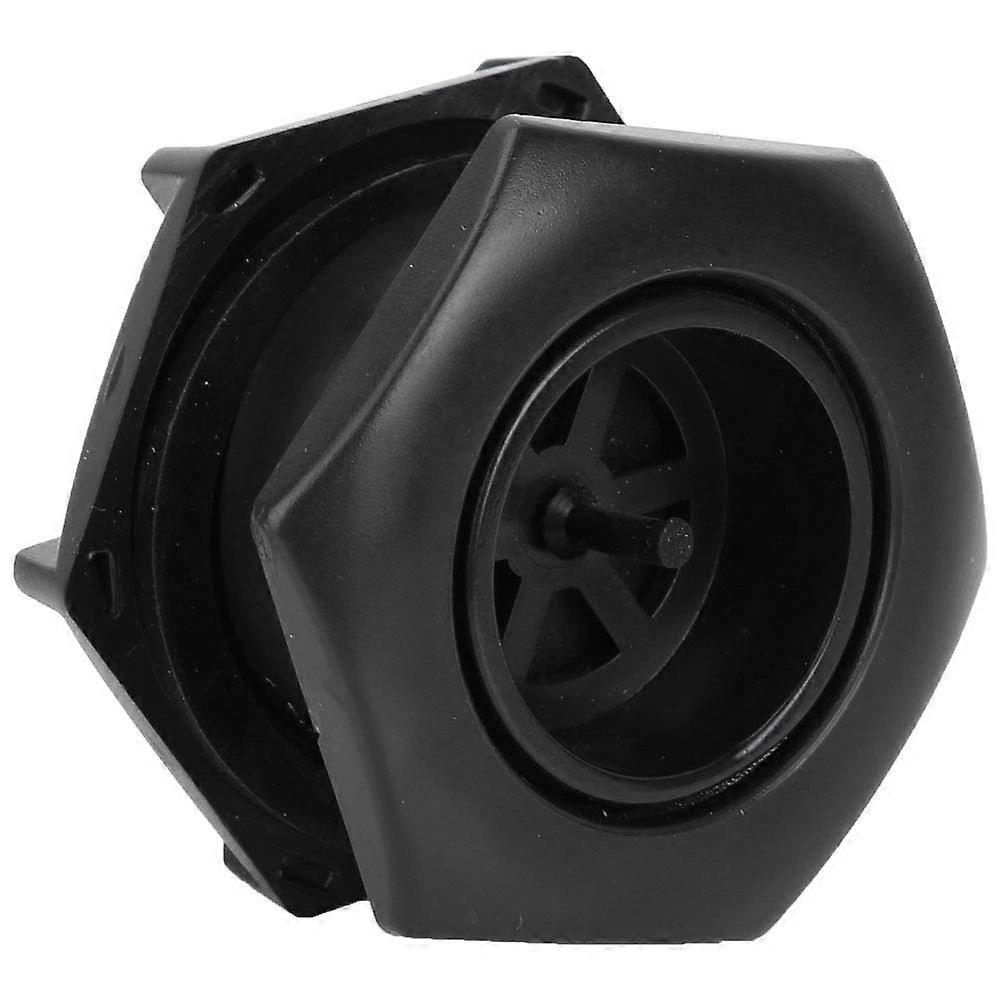 Robust Black PVC Drain Valve, Made of Quality Material, for Inflatable Boats, Fishing Boats, Kayak Accessories, Easy to Use Ref: 3253