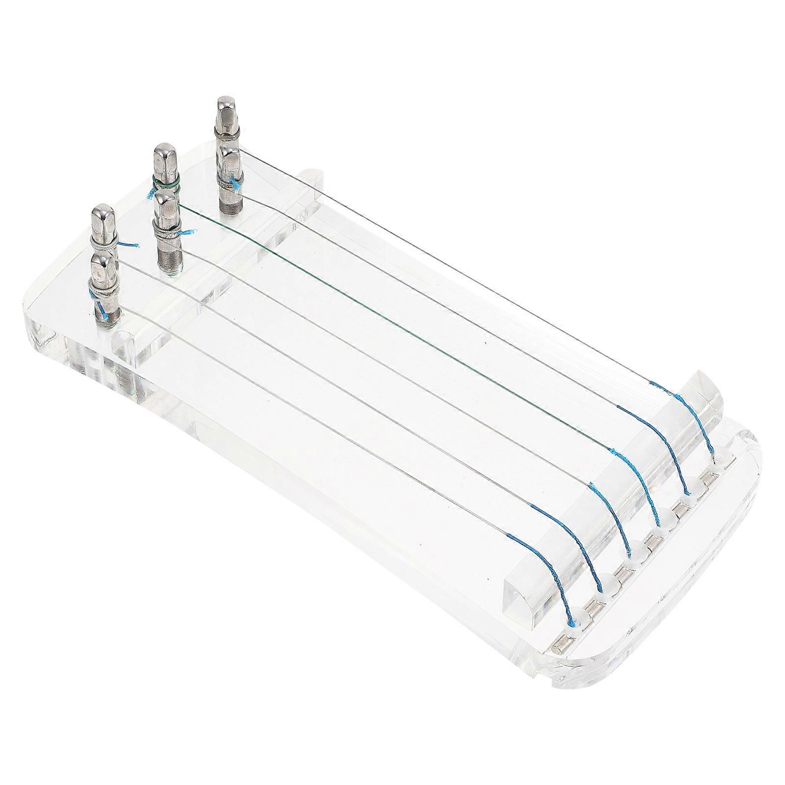 Finger Strength Training Tool 1Pc Guzheng Finger Exerciser Ideal For Beginners 21X9.2X4.2CM Multi Color Portable Practice