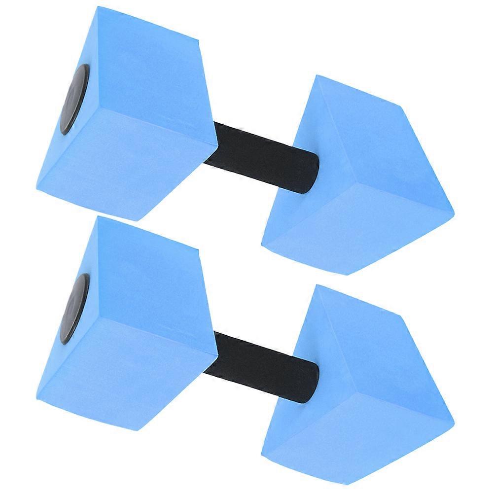 Weights Dumbbells Aqua Dumbbells Pool Exercise Strengthen Abdominal Muscles 27x15cm 2Pcs
