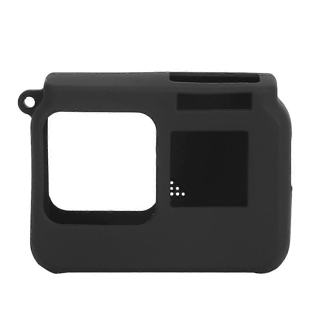 Portable Soft Silicone Protective Cover Shock Proof Case for Insta 360 One R 4K Action Camera(Black )