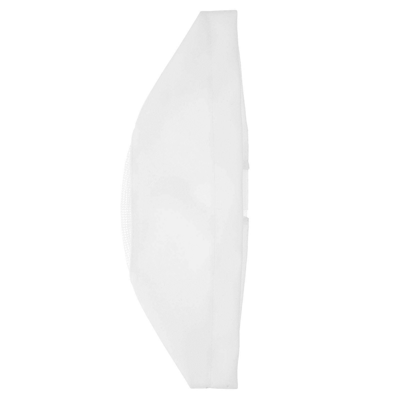 White Chef Hat for Kitchen Use Made of Polyester Perfect for Restaurant Chefs and Waiters 10.5 Inches