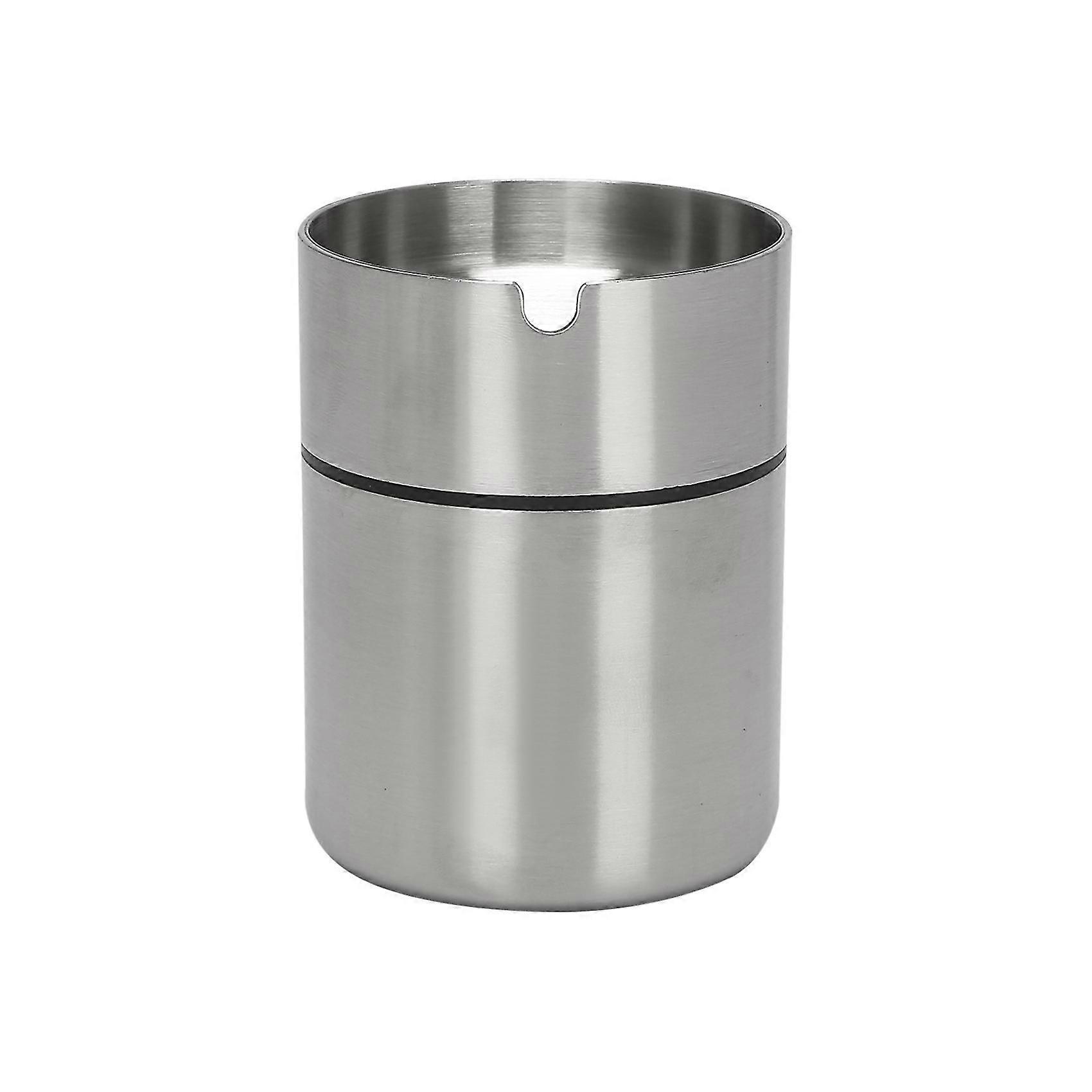 Edelstahl Auto Aschenbecher Rauchfrei Auto Aschenbecher Asche Halter Winddicht Business Geschenk Auto Auto mit