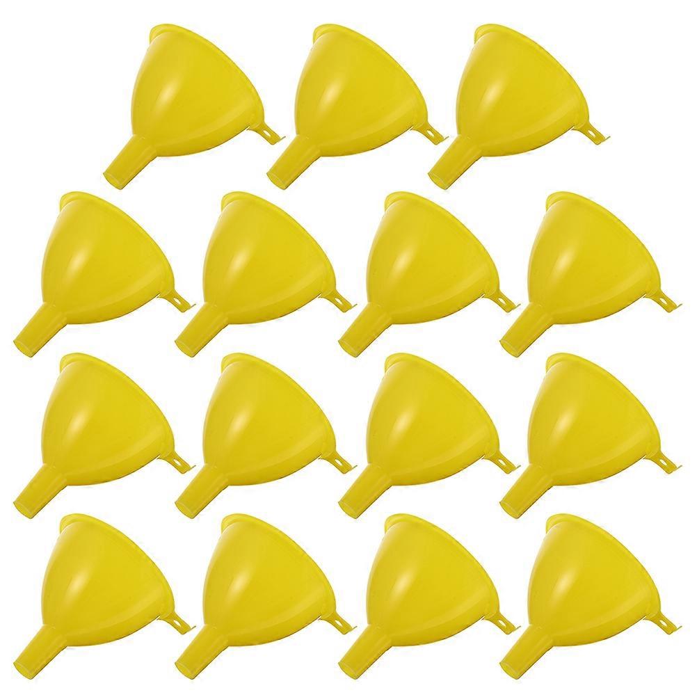 15pcs Plastic Funnel Small Plastic Scientific Funnel Filtering Funnel Lab Funnel Filtering Buchner Funnel For Labware Laboratory Experiment (60ml)