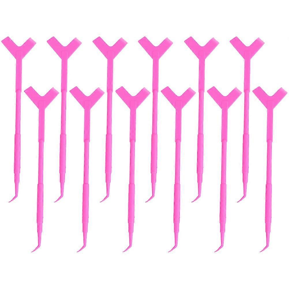 Eyelash Lifter with Brush Comb for Lash Separator Tool Reusable Durable 12pcs