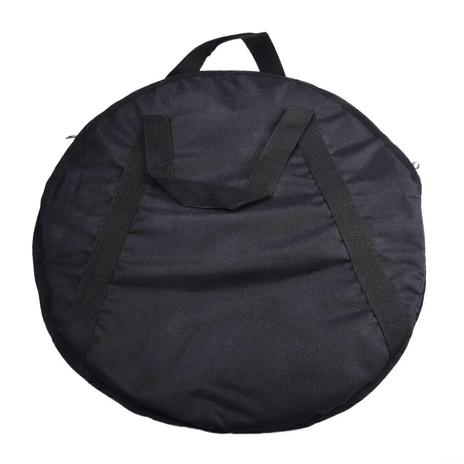 Oxford Fabric Cymbal Bag with Removable Divider and Two Carry Handles, Cymbal Gig Bag, Cymbal Bag for Drum Cymbals and Accessories (Small)