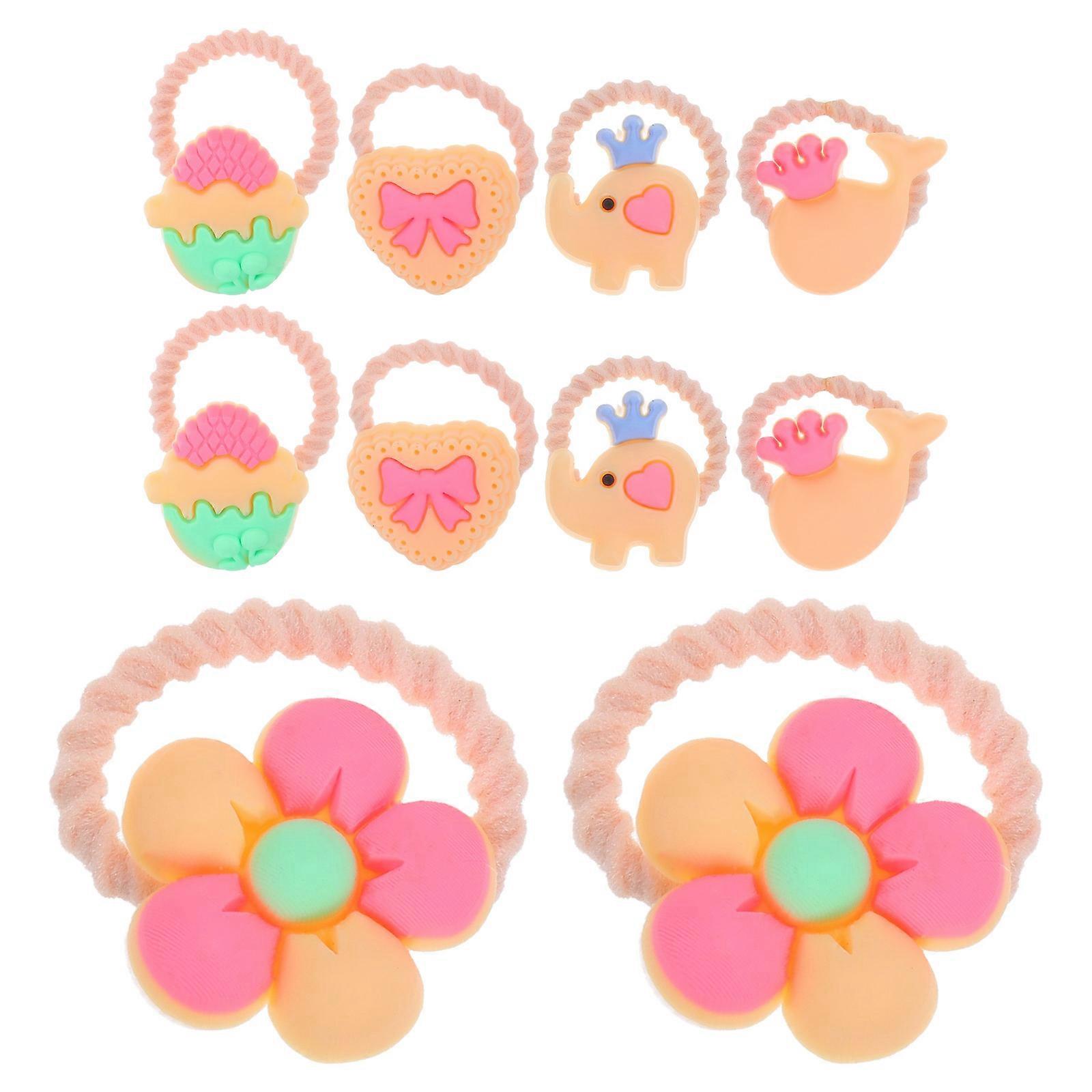 Cute Dog Hair Accessories with Elastic Bands for Decoration Fits Various Occasions