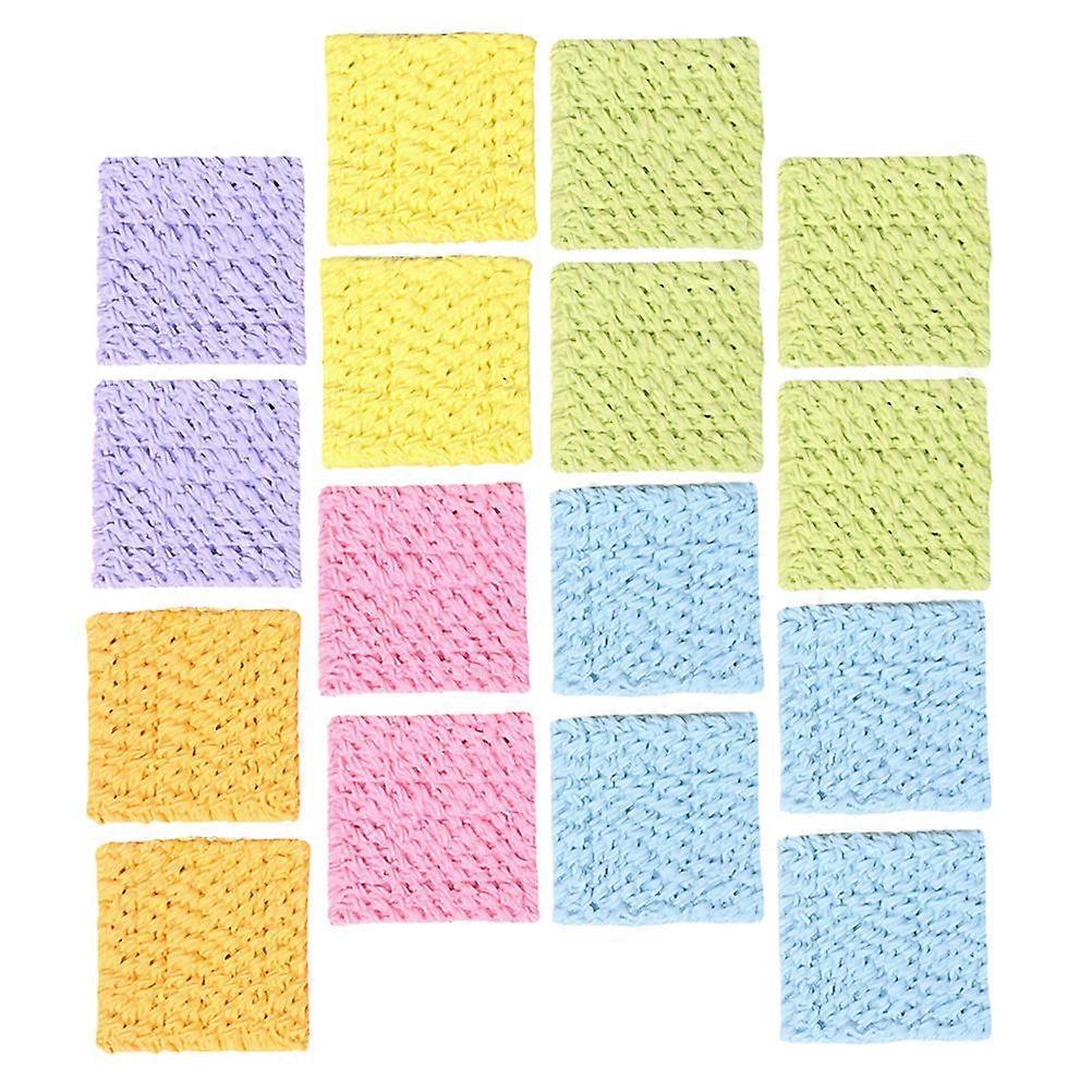 Cute Instant Noodle Shape Rubber Erasers for Kids Assorted Color 30pcs