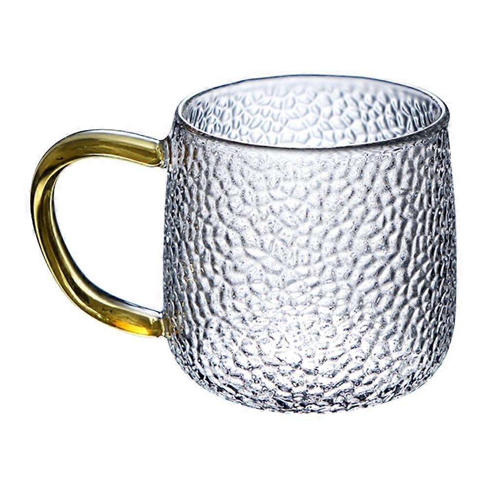 Advanced Technique Glass Tea Mug Small Size Transparent 12X7.5X7.5CM 1Pcs