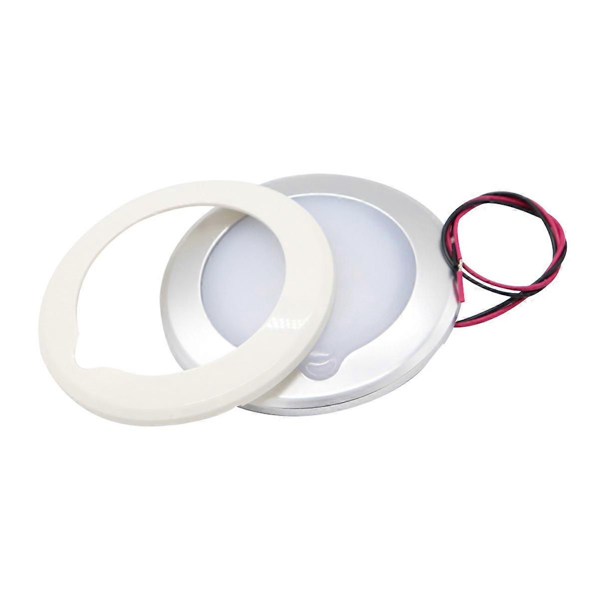 IP67 Waterproof Brightness Adjustable Round Ceiling Lamp For Ship RV Car 1Pcs