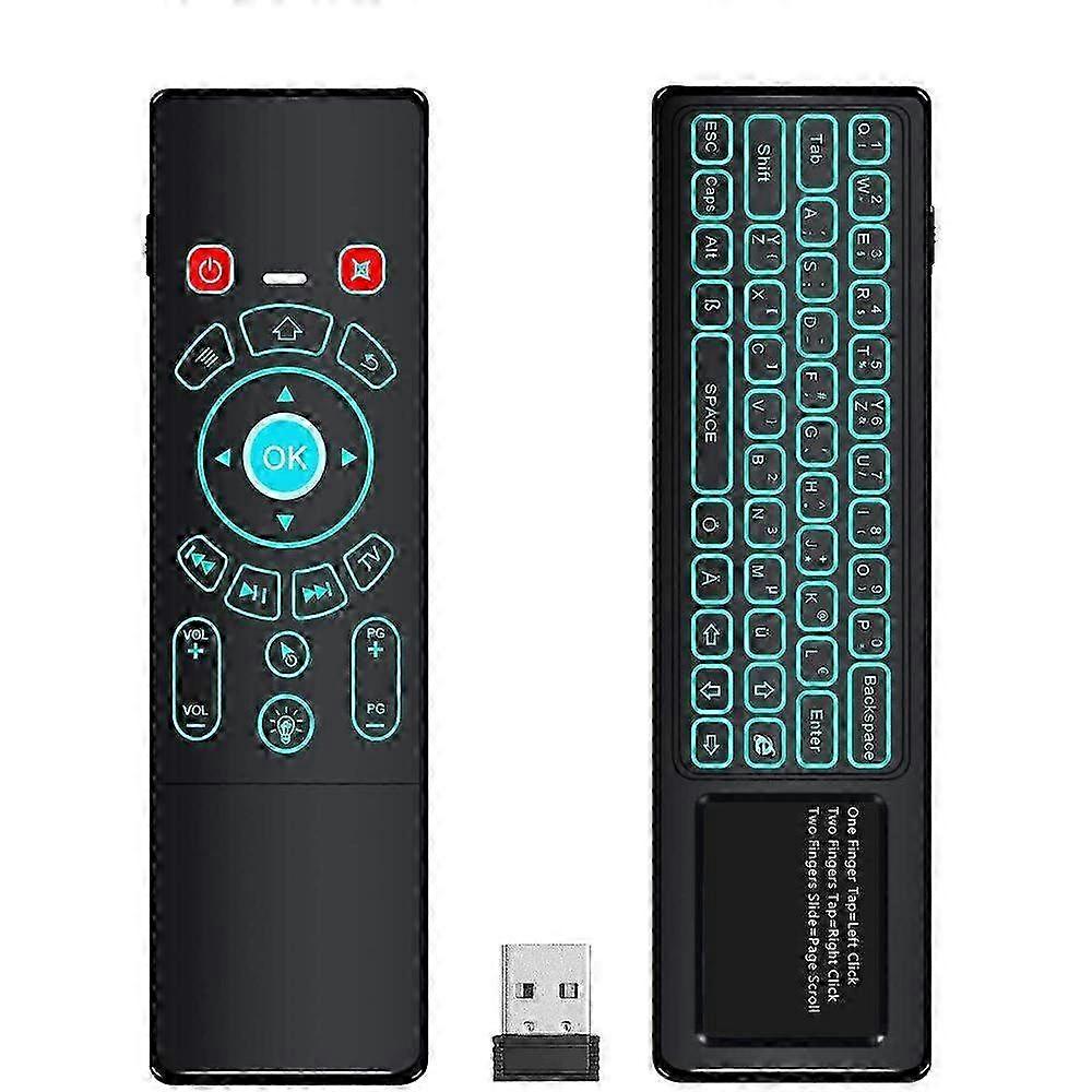 Versatile Wireless Air Mouse - 2.4GHz Multi-Function Remote Control for Windows, Android, Mac OS & Linux Devices - Plug and Play Compatibili