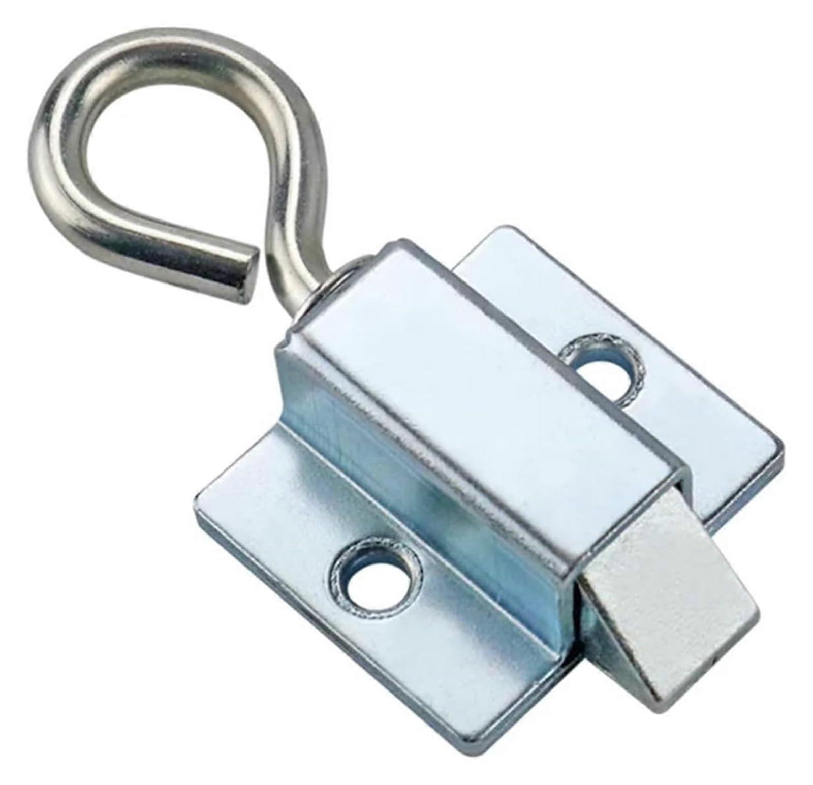 Door buckle, retractable buckle with pullring lock, cabinet lock, pushpull box buckle, door locking buckle (forward direction)