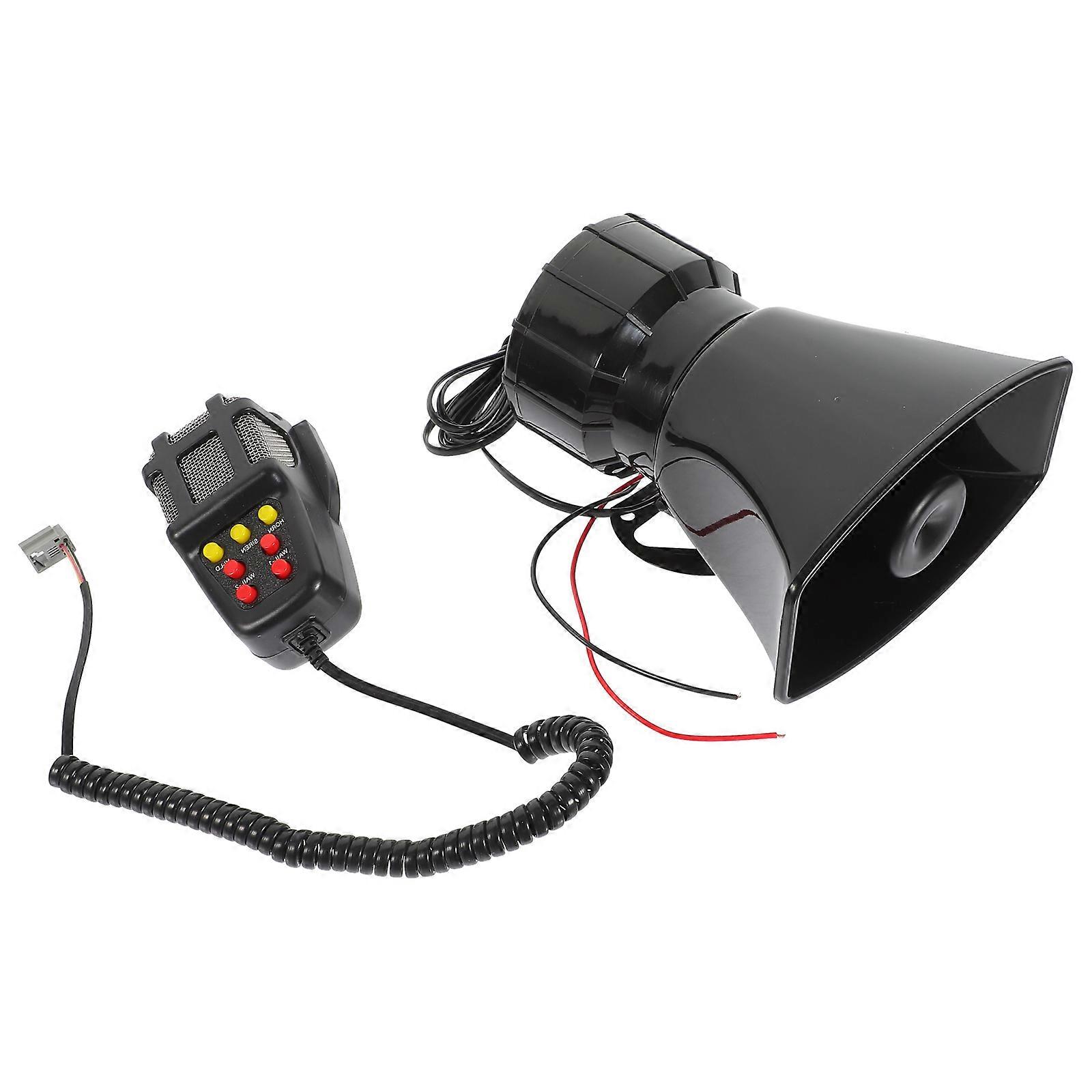 Car Alarms with Remote Control Loudspeaker for Trucks Drivers Emergency Situations Sound Diffusion Feature 1Set