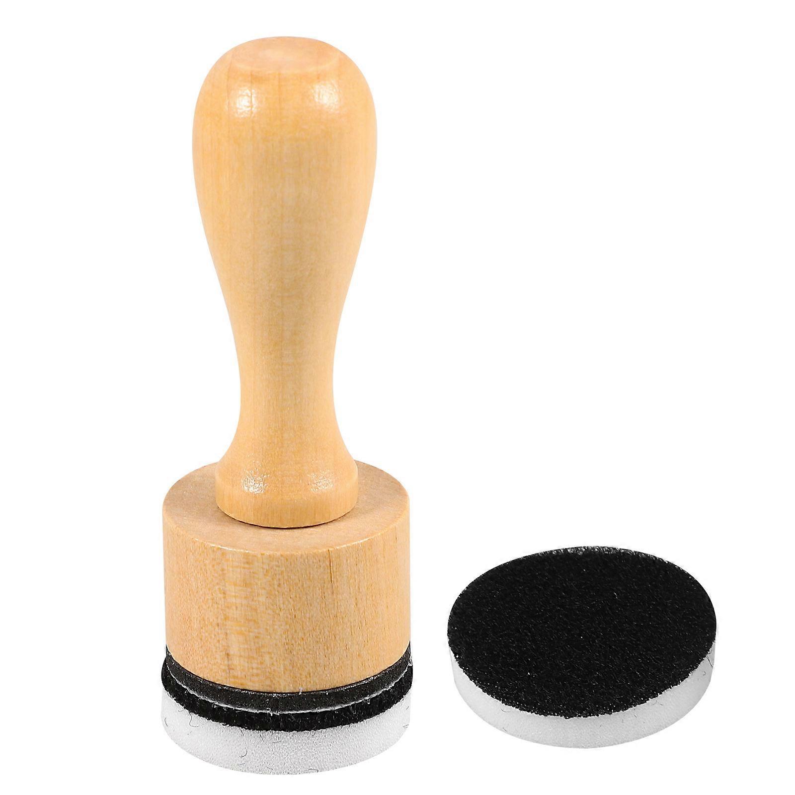 Sponge Blending Brush Set For Artists And In Multi Colored Wood Material For Ink Mixing 1 Set