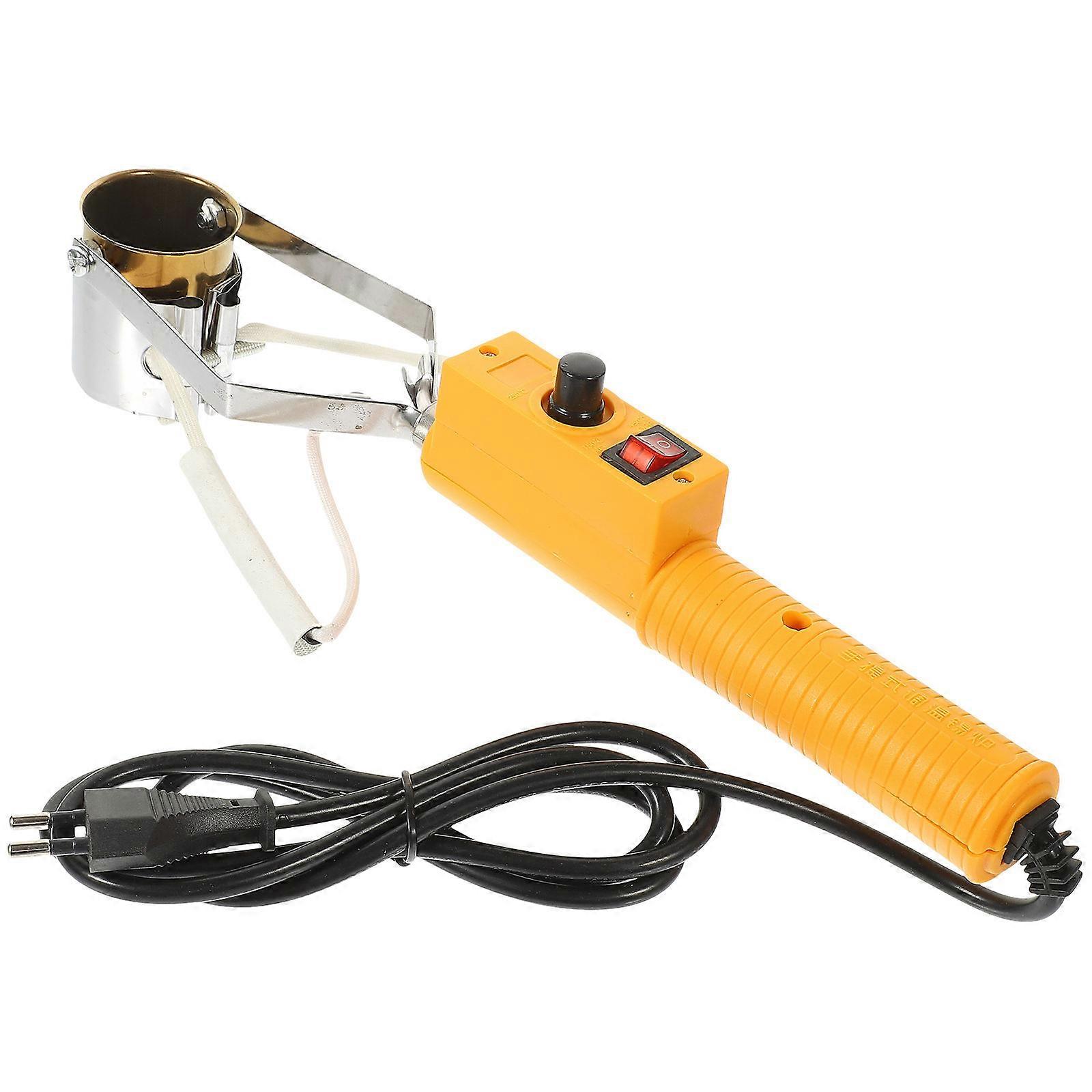 Handheld Tin Melting Furnace 500W For DIY Projects With Temperature Adjustment Metal Material 1Pcs