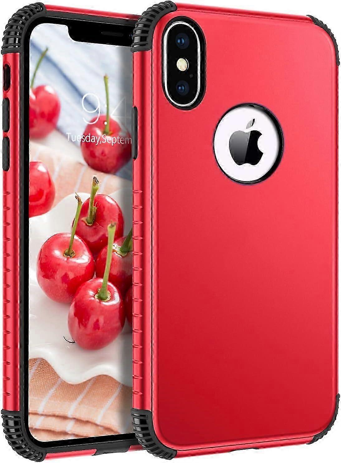 TIANYING for iPhone Xs Max Case, Phone Case iPhone Xs MAX, Heavy Duty 2 in 1 Full Rugged Shockproof Protection Hybrid Hard PC Bumper Drop Protective G