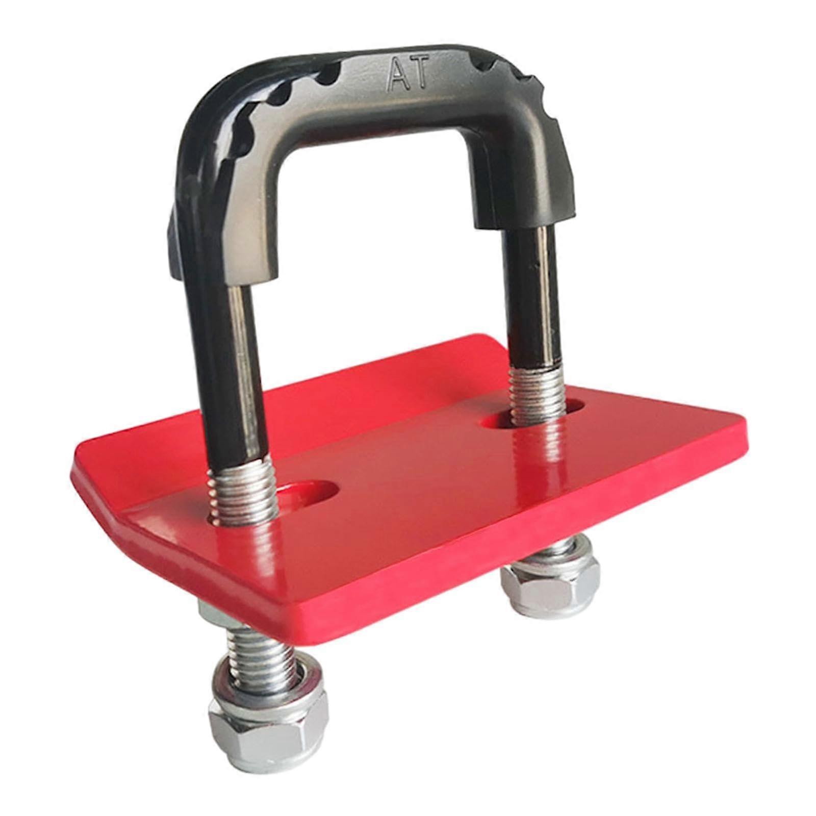 Universal Hitch Stabilizer For Ball Mounts, Red, Reducing Movement, Universal Fit